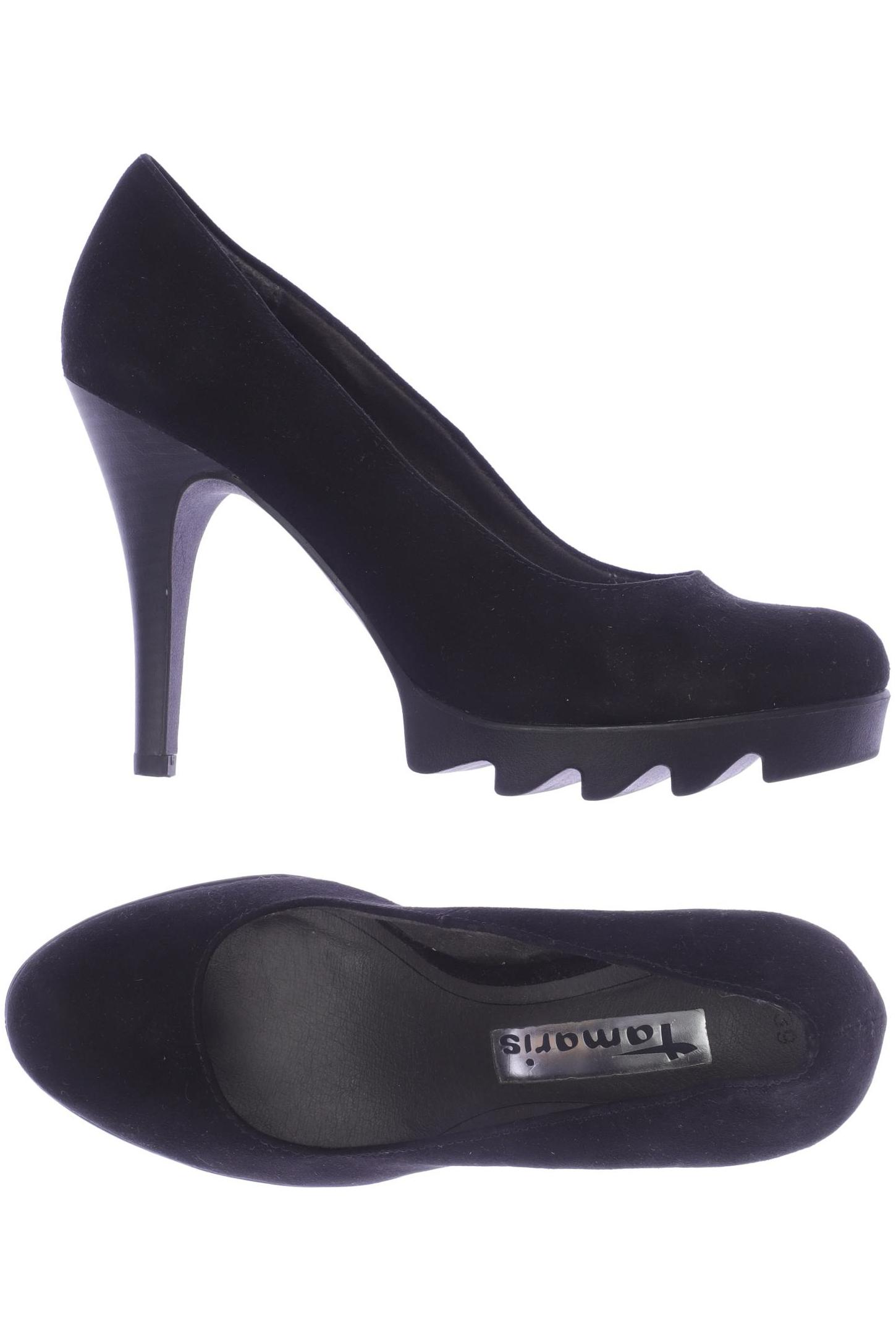 

Tamaris Damen Pumps, schwarz, Gr. 39