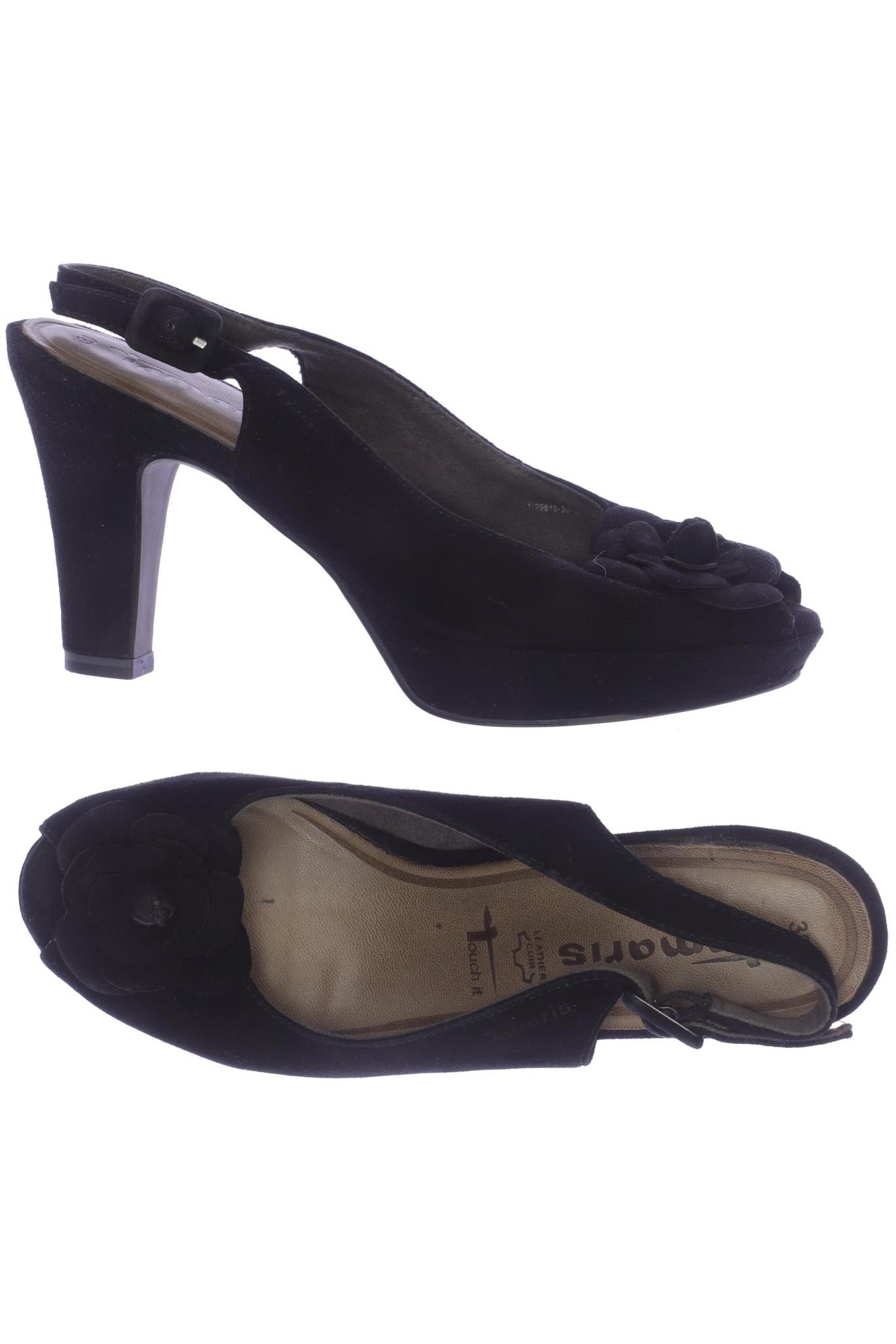 

Tamaris Damen Pumps, schwarz, Gr. 38
