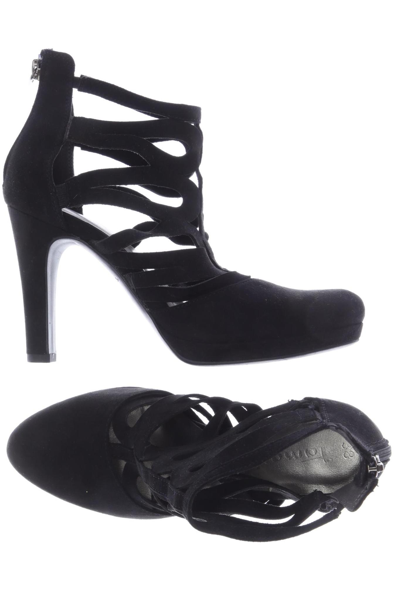 

Tamaris Damen Pumps, schwarz, Gr. 38