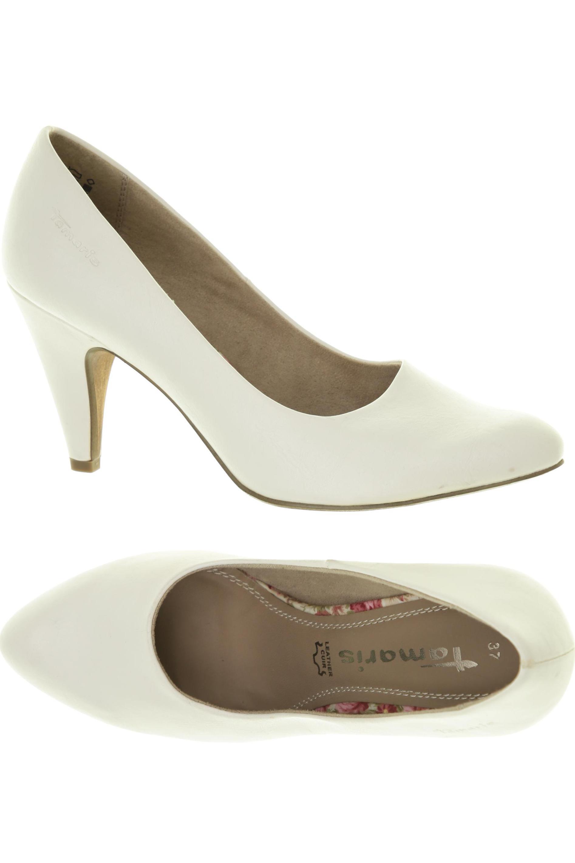 

Tamaris Damen Pumps, weiß, Gr. 37