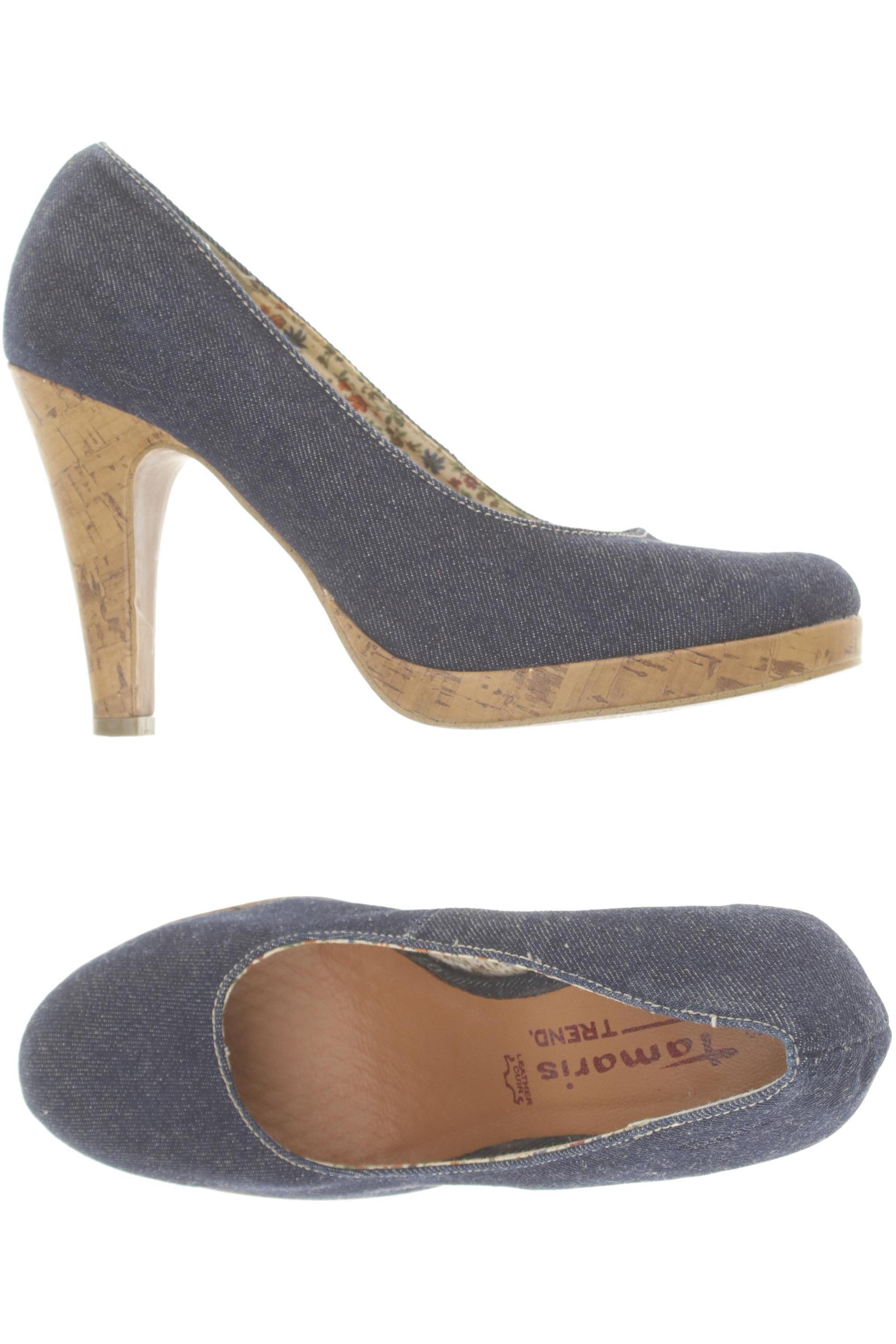 

Tamaris Damen Pumps, blau, Gr. 38