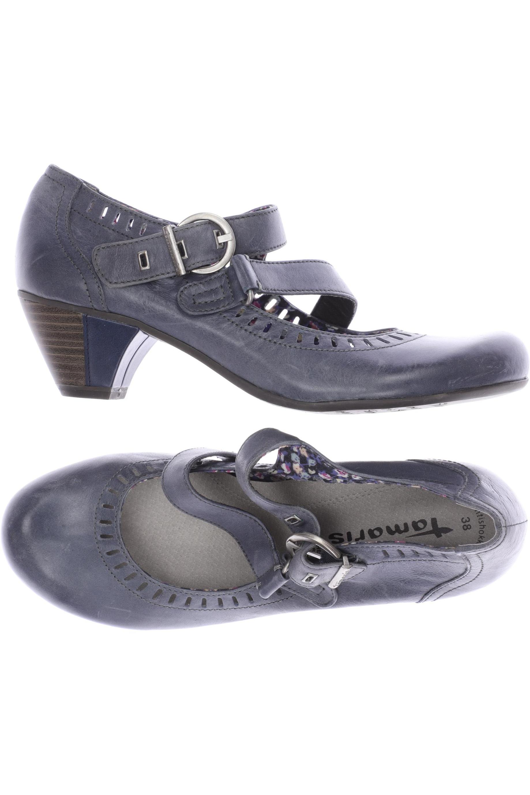 

Tamaris Damen Pumps, blau, Gr. 38
