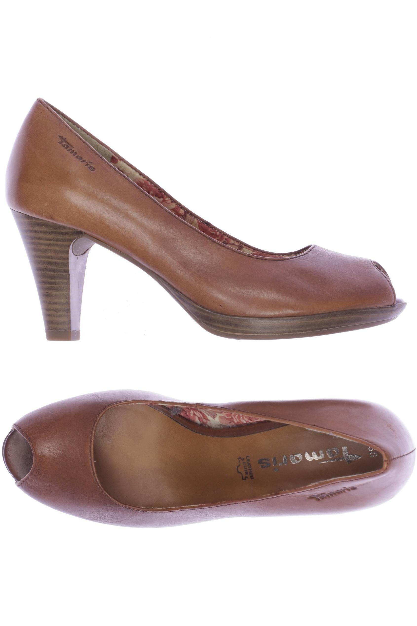 

Tamaris Damen Pumps, braun, Gr. 38