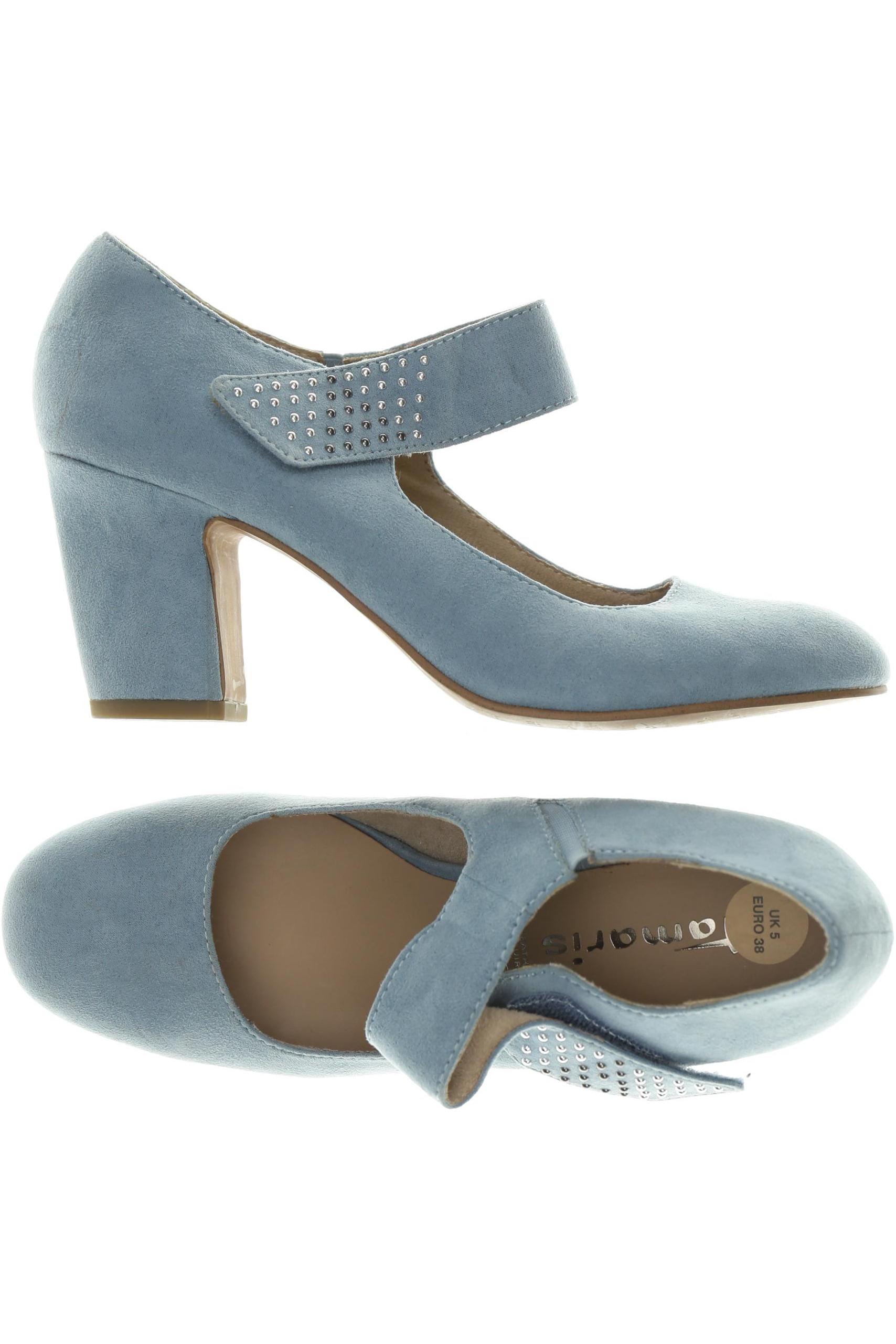 

Tamaris Damen Pumps, blau, Gr. 38