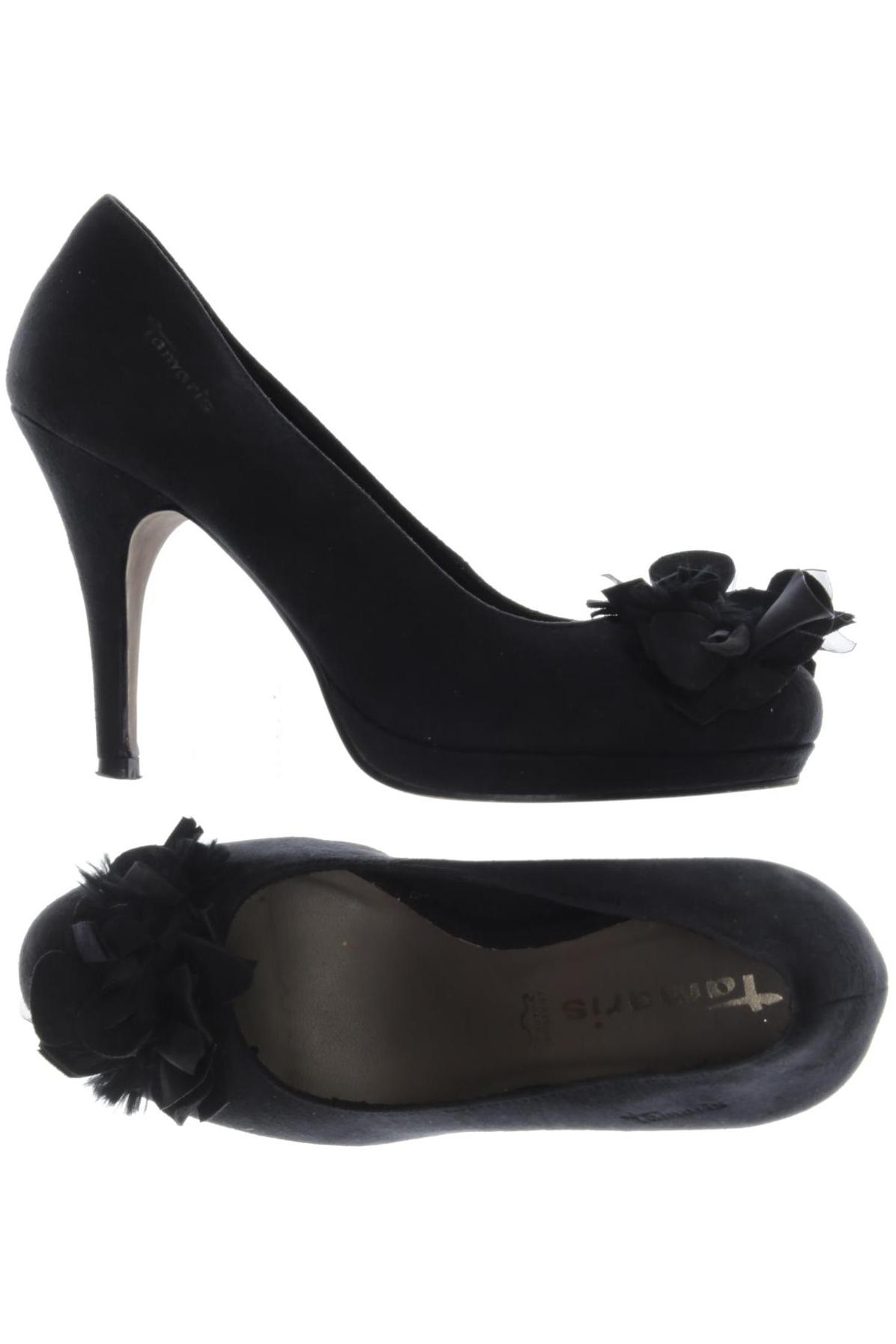 

Tamaris Damen Pumps, schwarz, Gr. 38