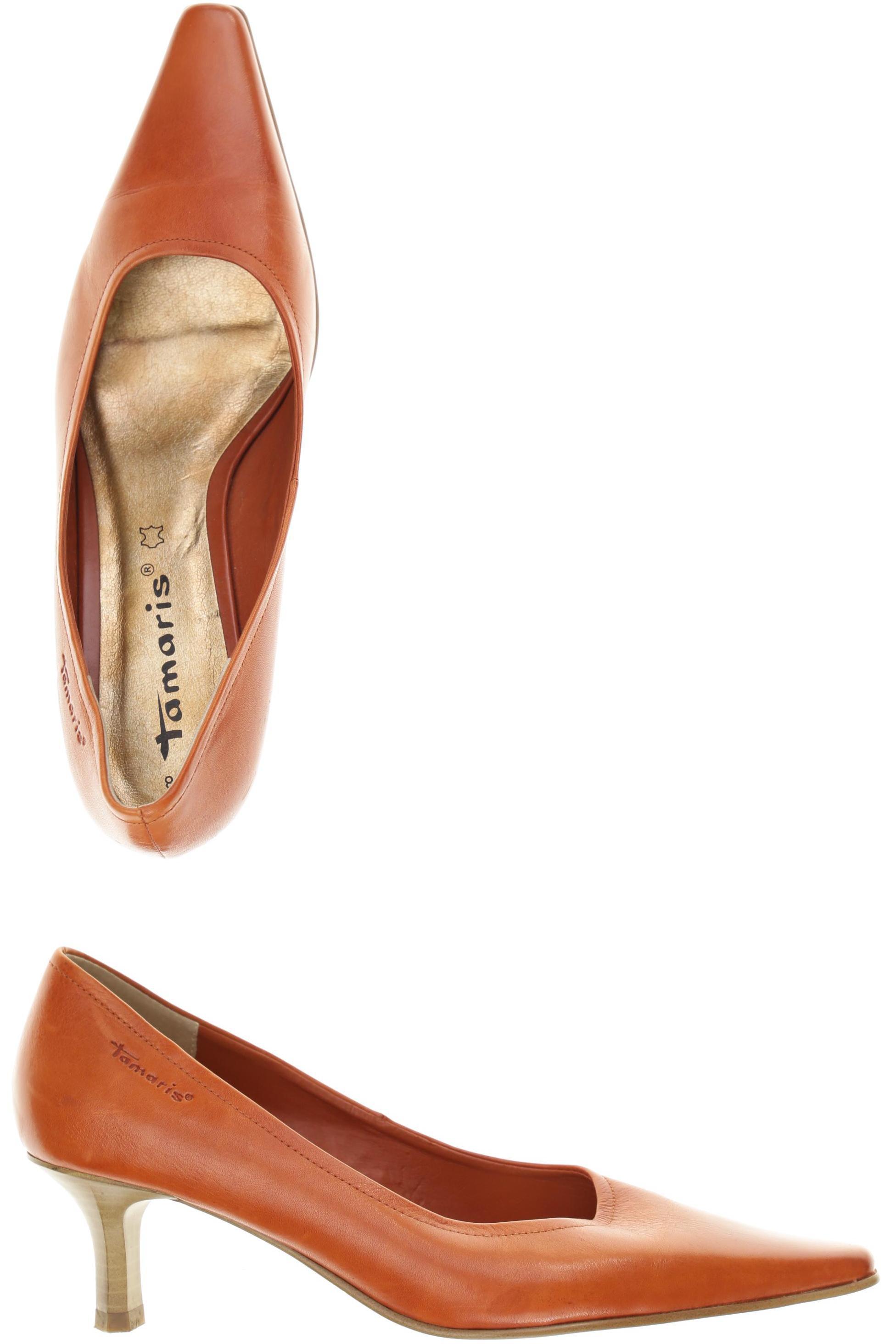 

Tamaris Damen Pumps, orange, Gr. 38