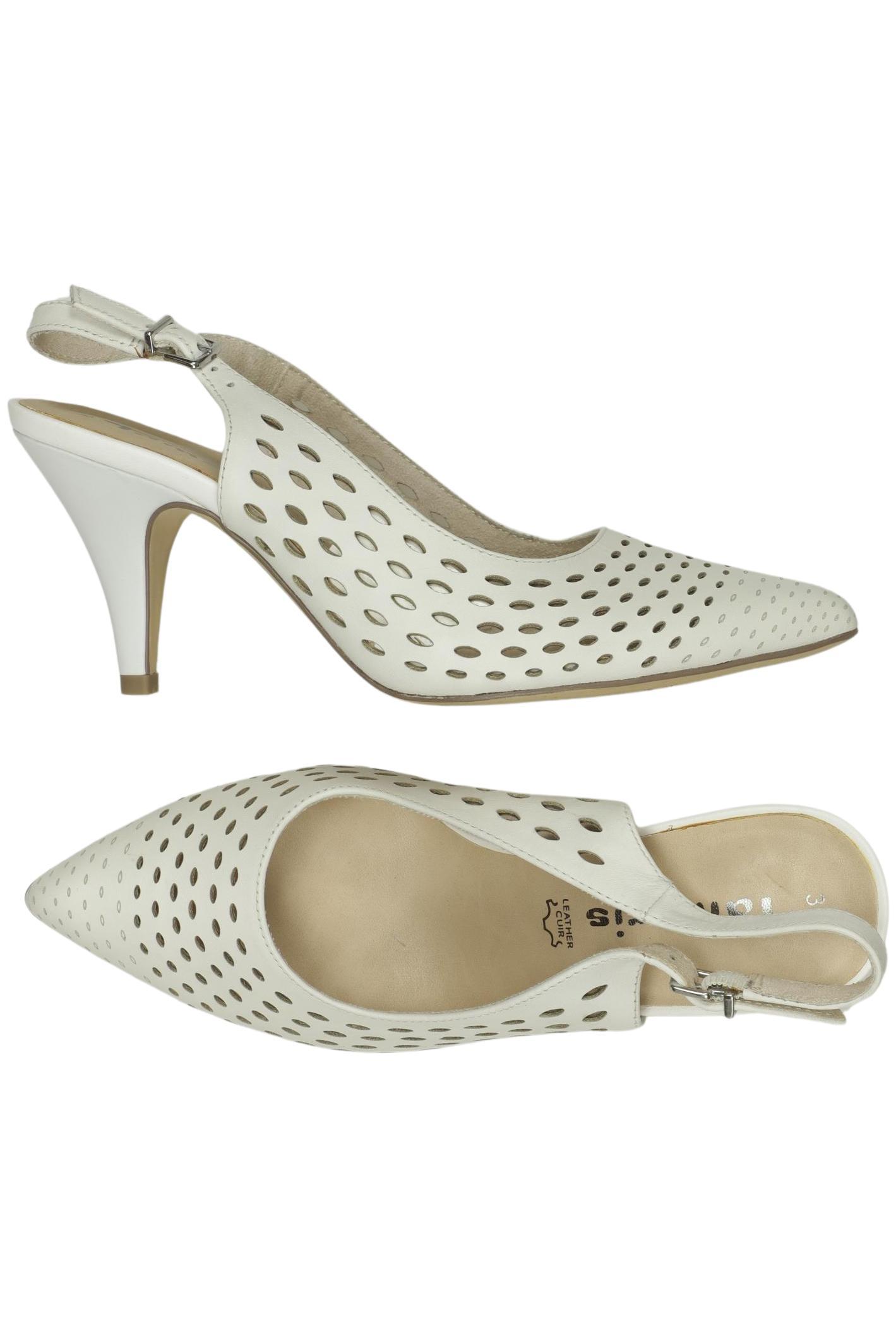 

Tamaris Damen Pumps, cremeweiß, Gr. 38