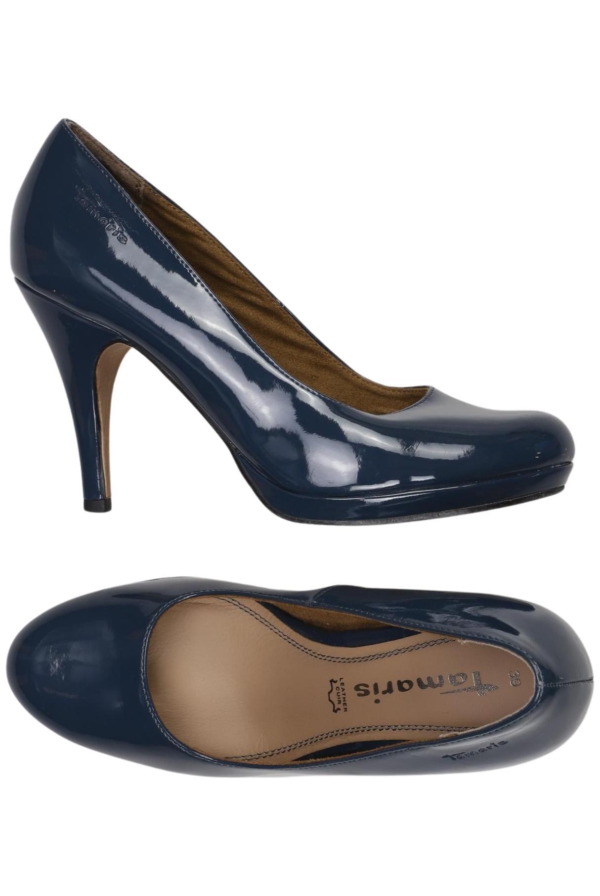 

Tamaris Damen Pumps, blau, Gr. 39