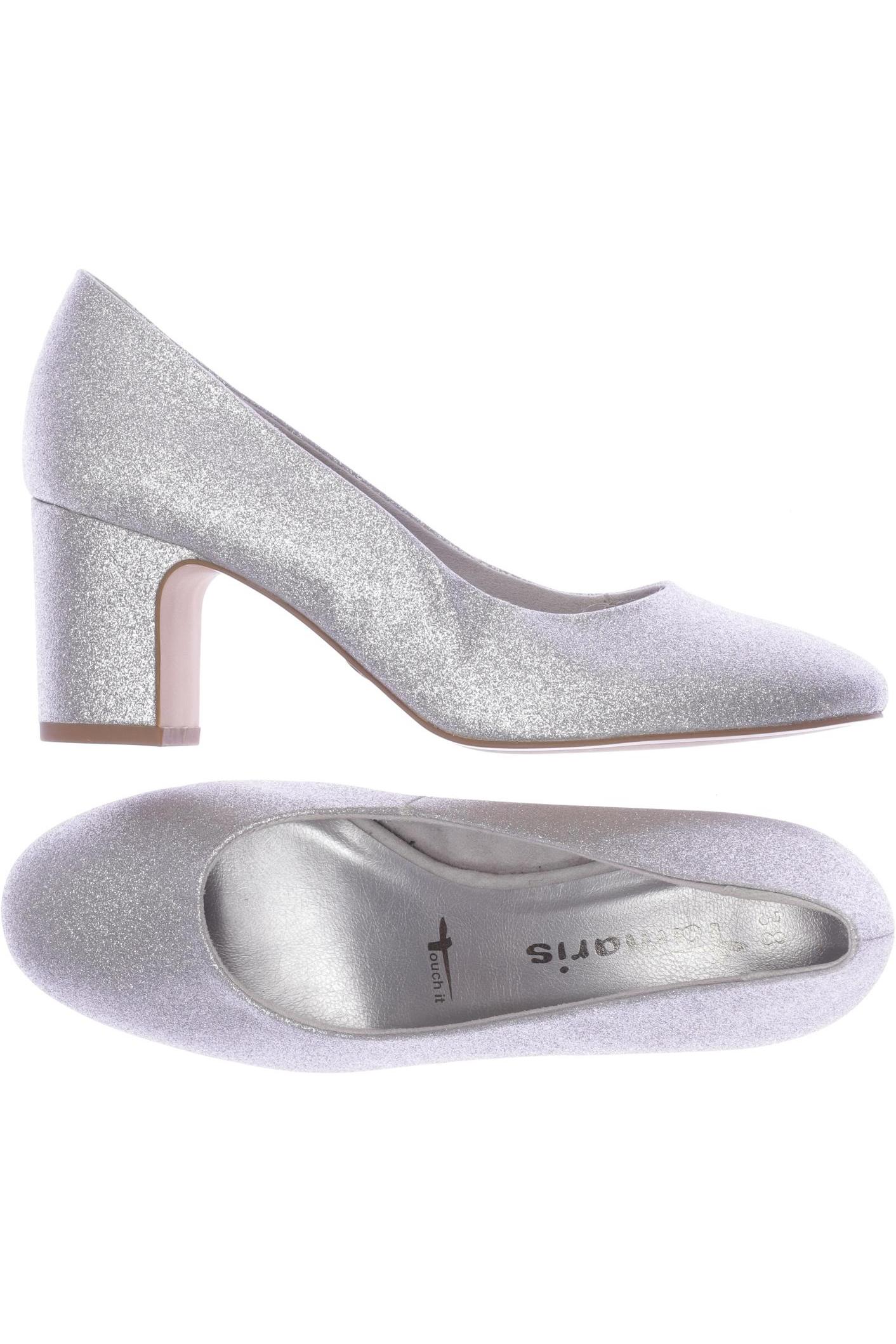 

Tamaris Damen Pumps, silber, Gr. 38