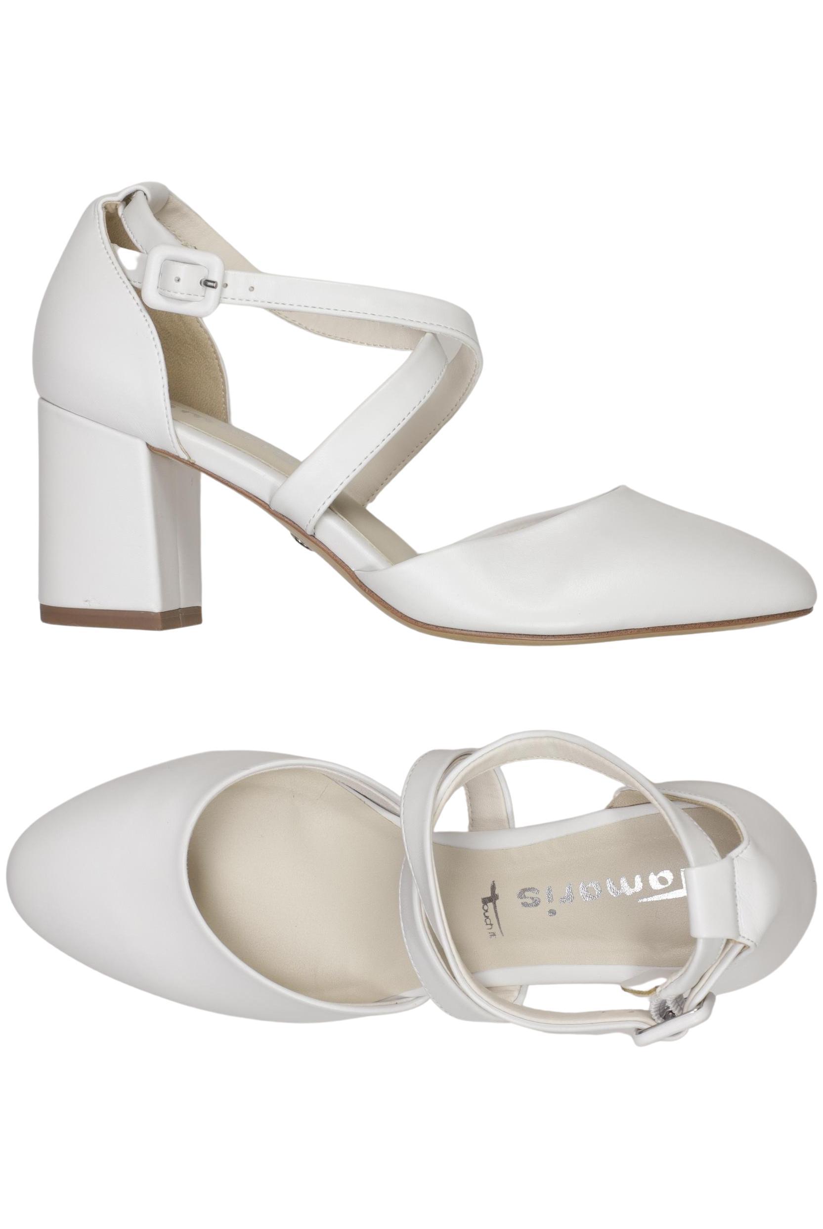 

Tamaris Damen Pumps, weiß, Gr. 38