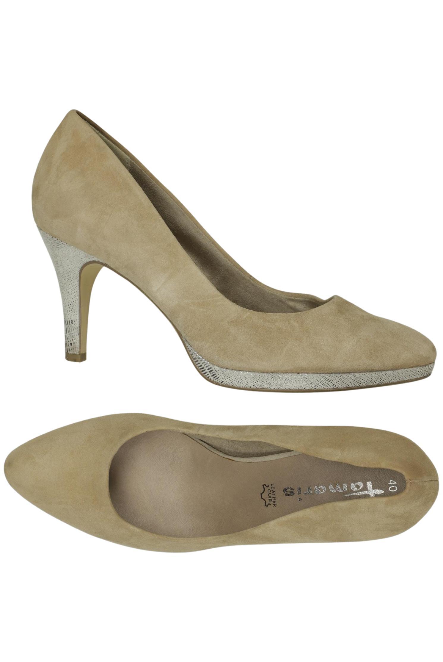 

Tamaris Damen Pumps, beige, Gr. 40