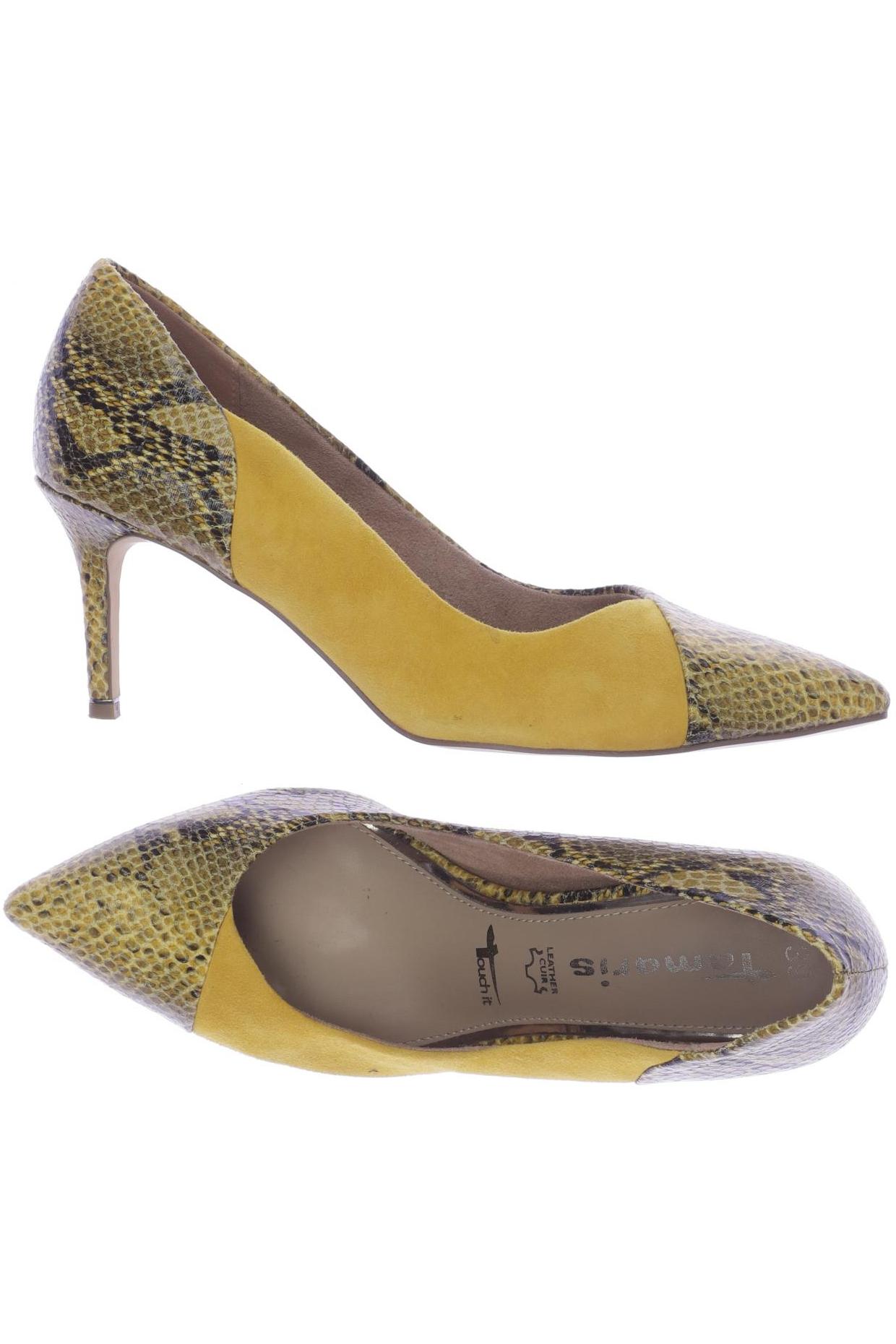 

Tamaris Damen Pumps, gelb, Gr. 39