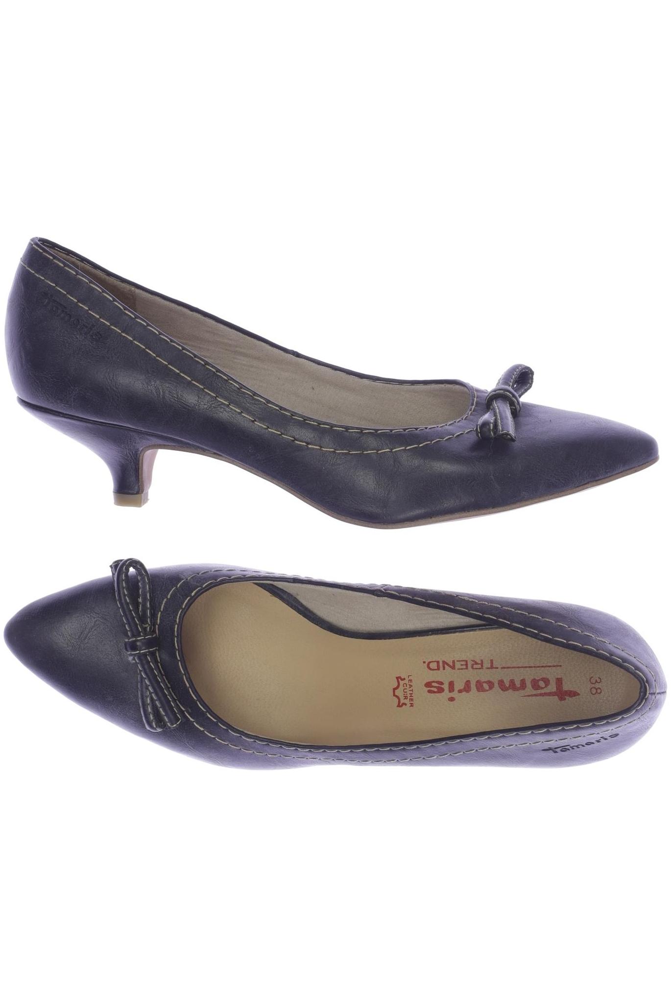 

Tamaris Damen Pumps, marineblau, Gr. 38