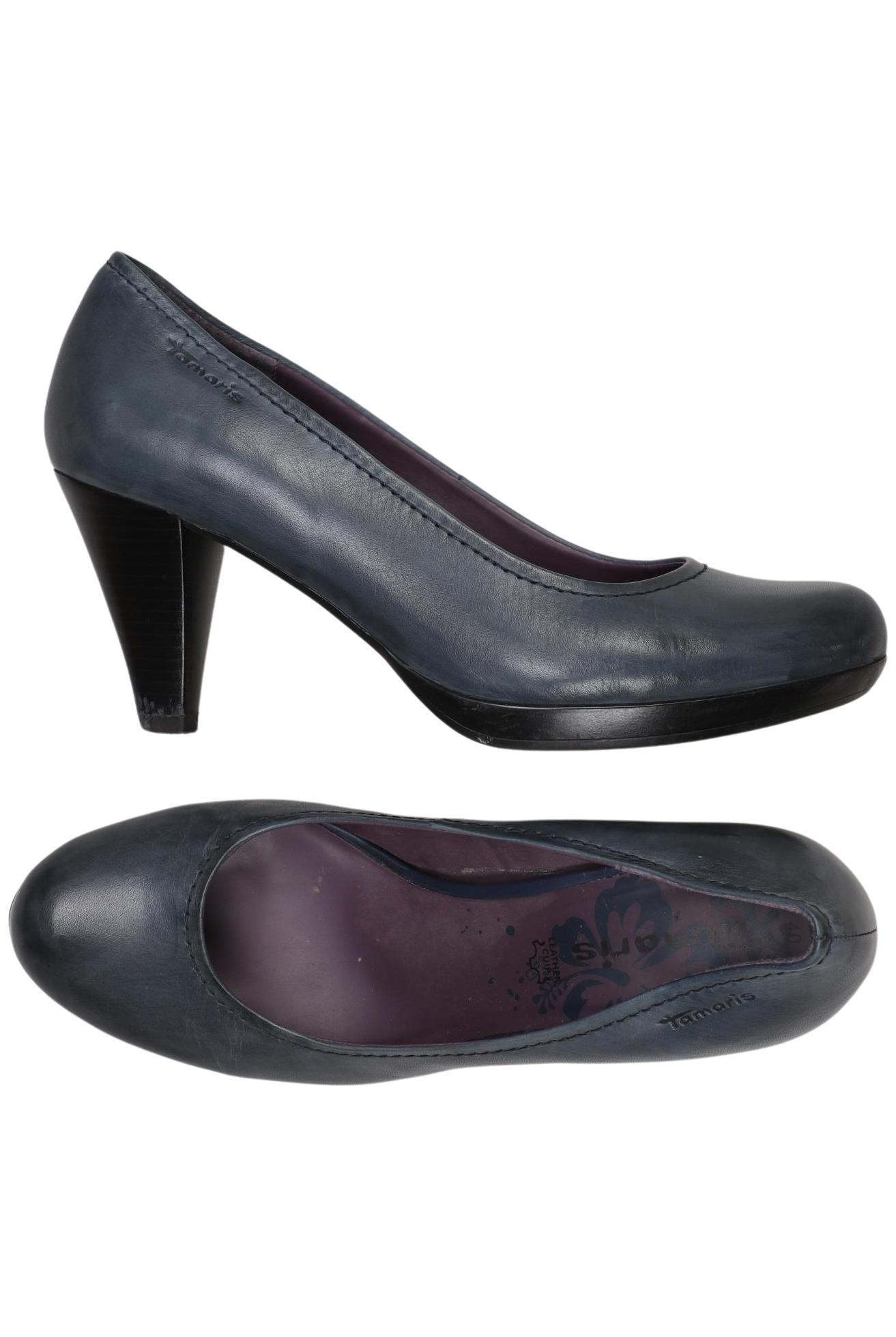 

Tamaris Damen Pumps, marineblau, Gr. 40