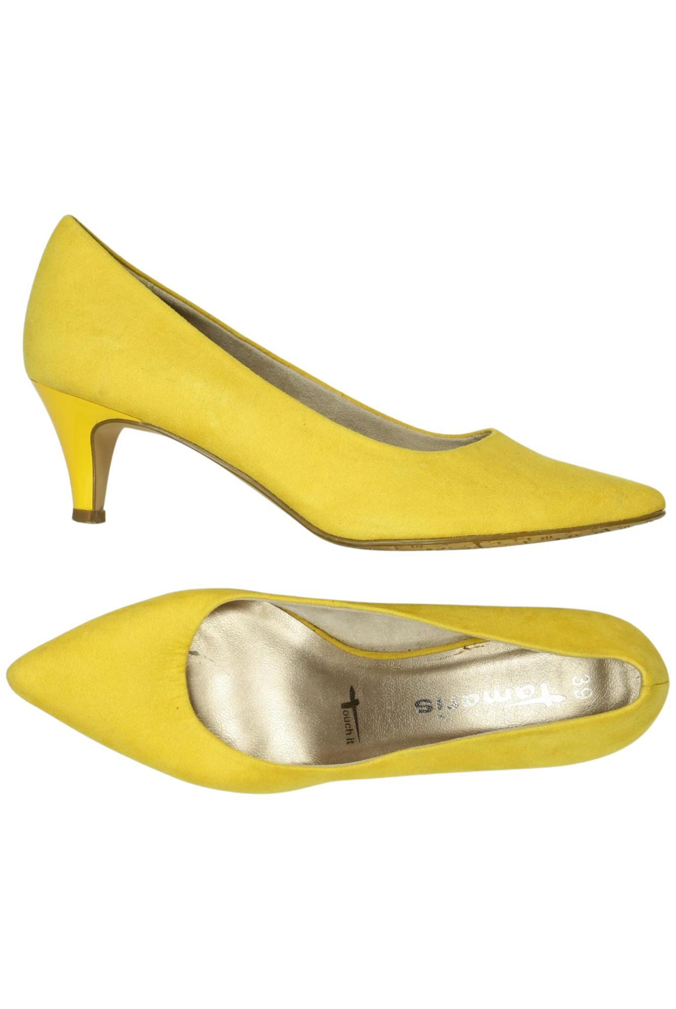 

Tamaris Damen Pumps, gelb, Gr. 39