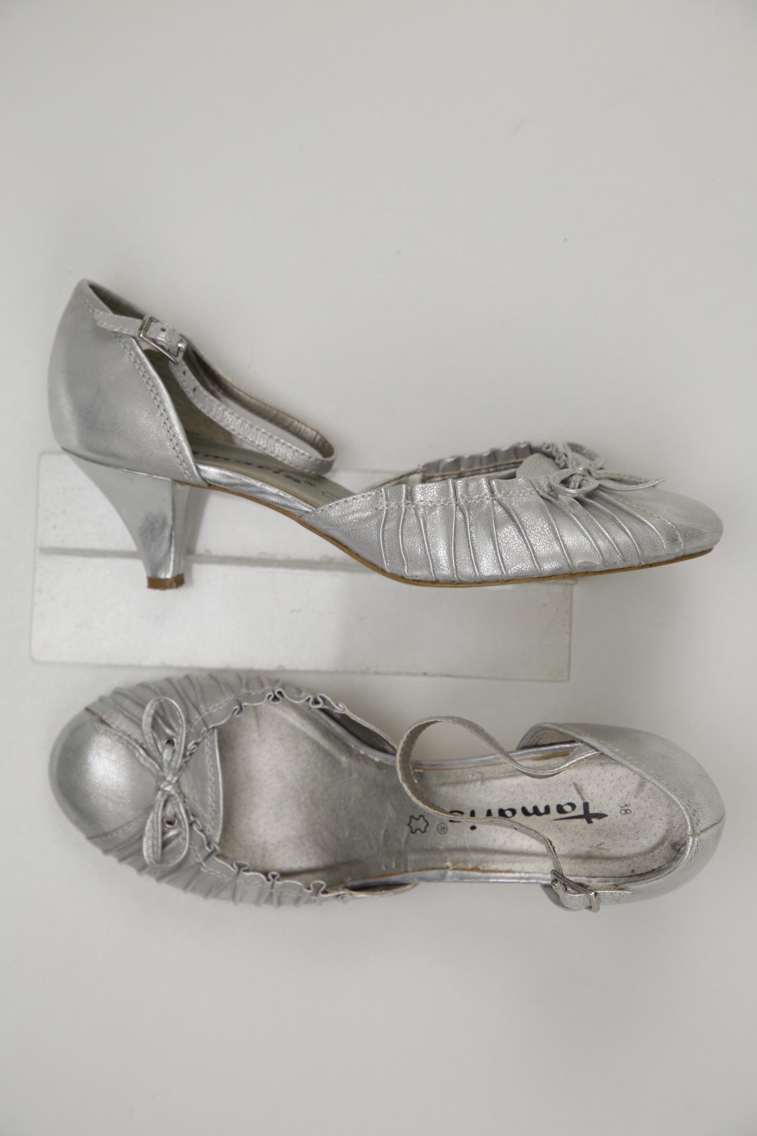 

Tamaris Damen Pumps, silber, Gr. 38