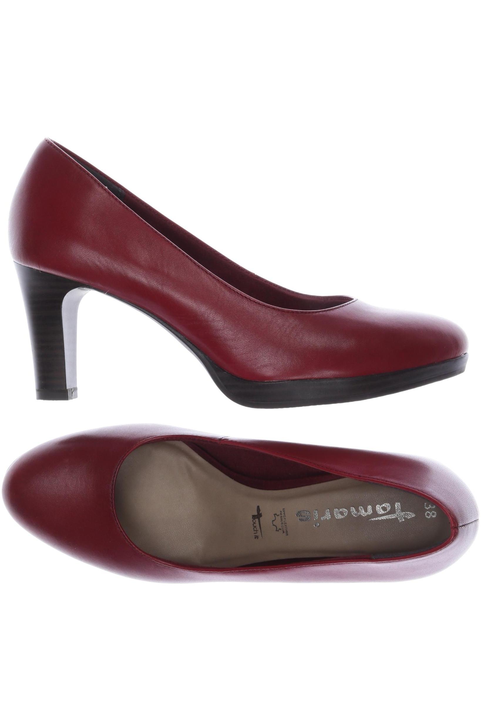 

Tamaris Damen Pumps, bordeaux, Gr. 38