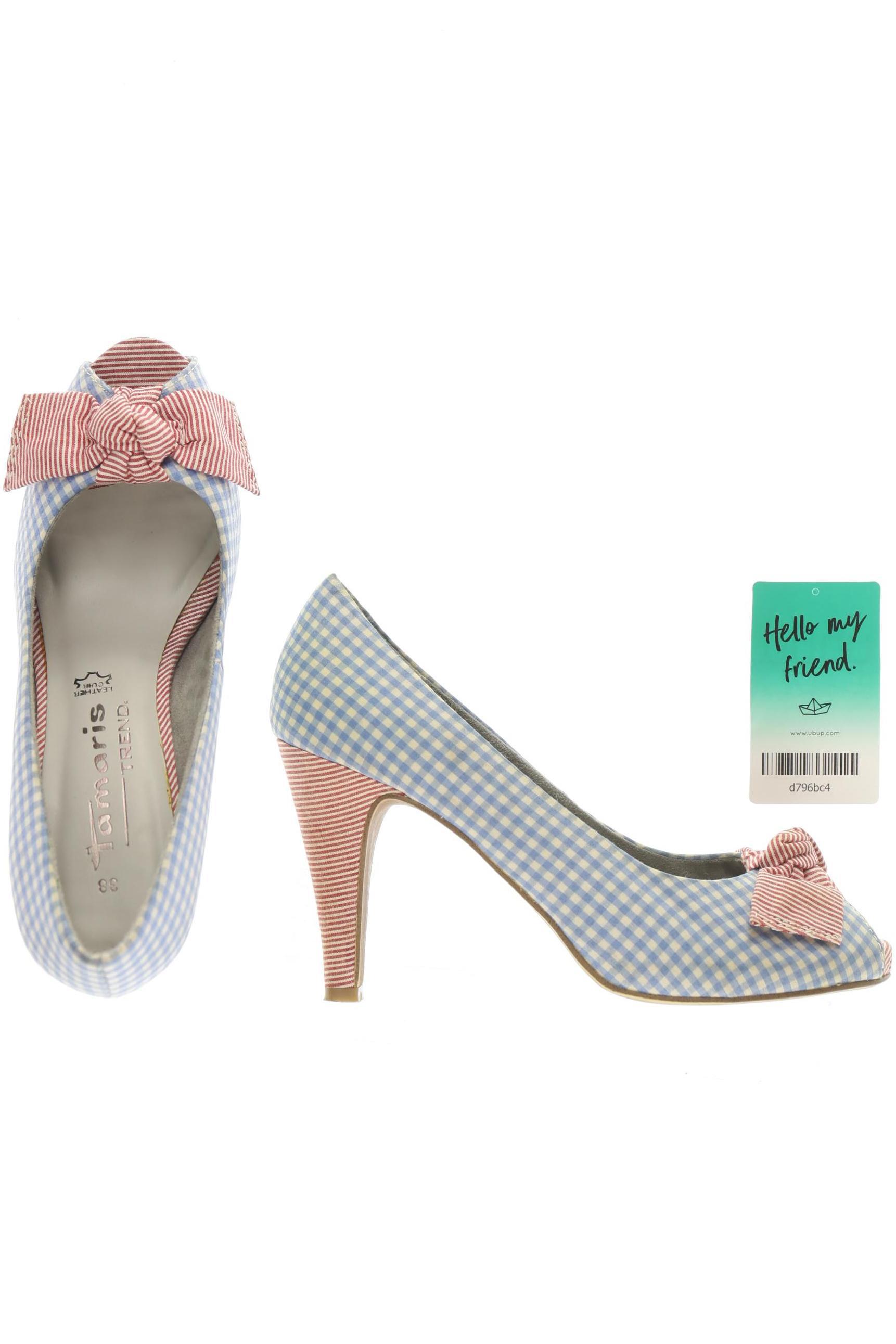 

Tamaris Damen Pumps, blau, Gr. 38