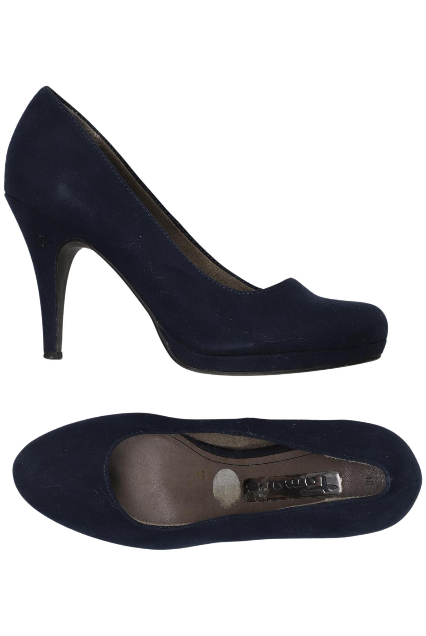 

Tamaris Damen Pumps, marineblau, Gr. 40