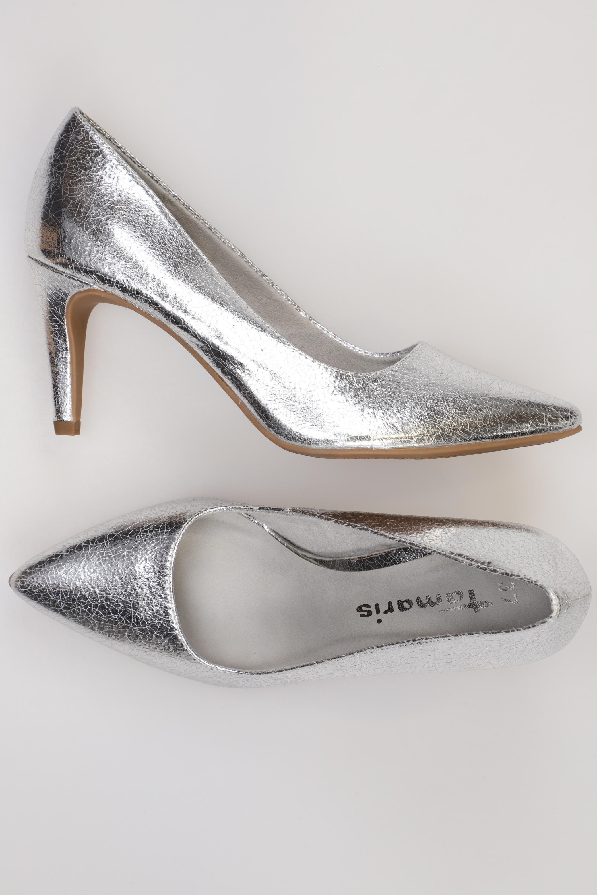 

Tamaris Damen Pumps, silber, Gr. 37