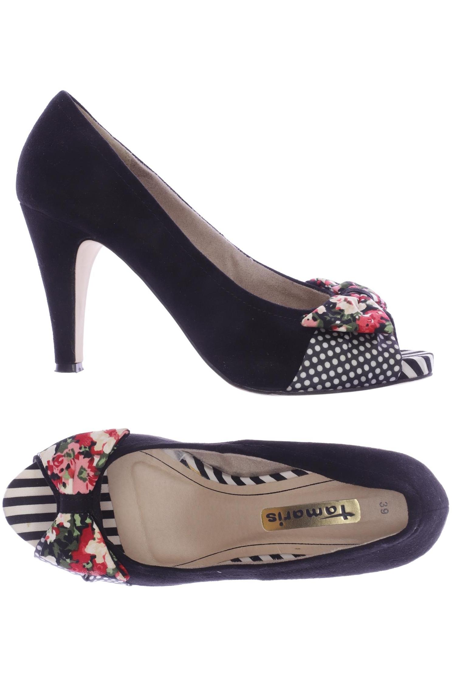 

Tamaris Damen Pumps, schwarz, Gr. 39