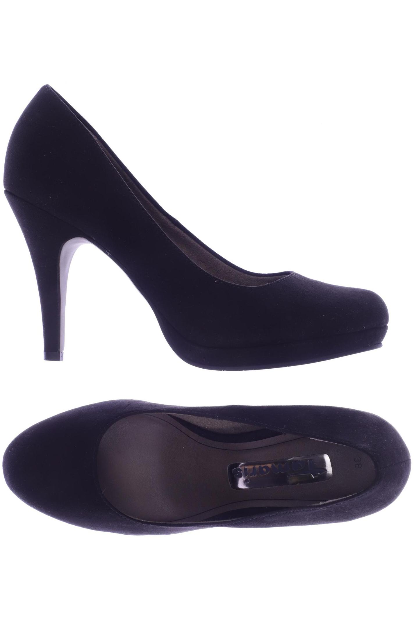 

Tamaris Damen Pumps, schwarz, Gr. 38