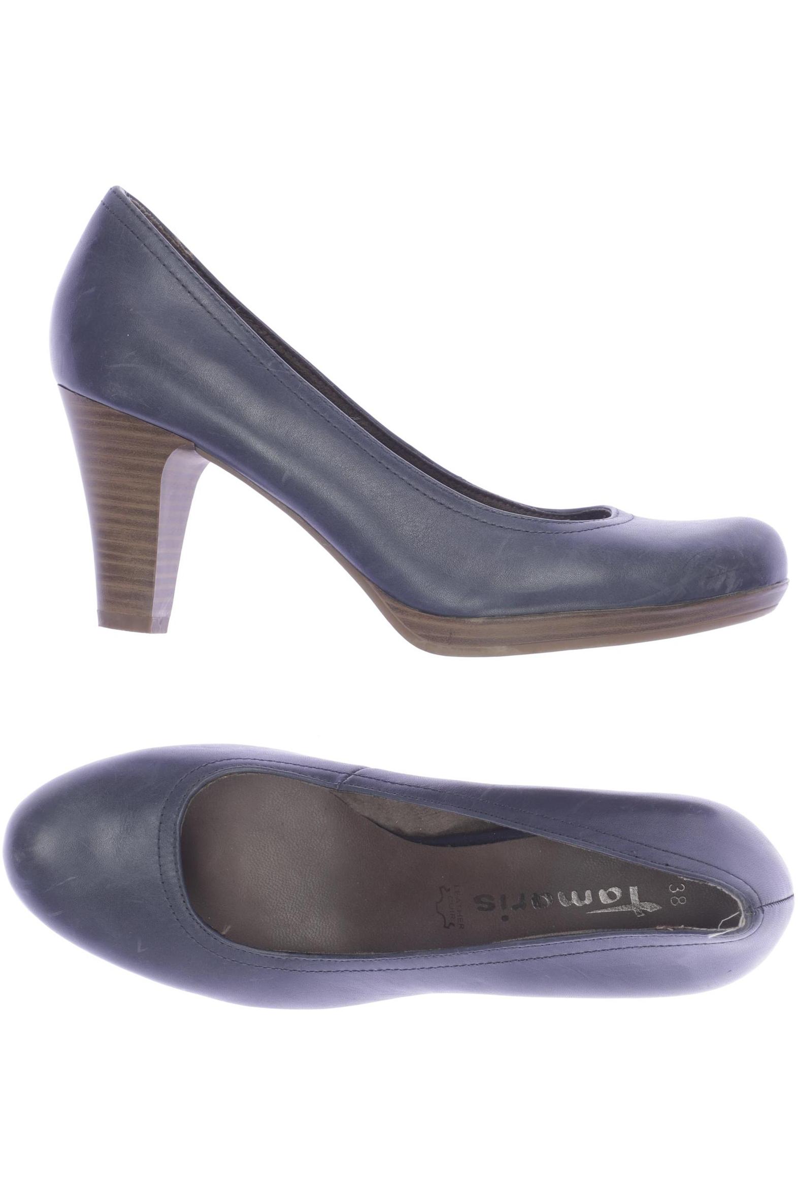 

Tamaris Damen Pumps, blau, Gr. 38