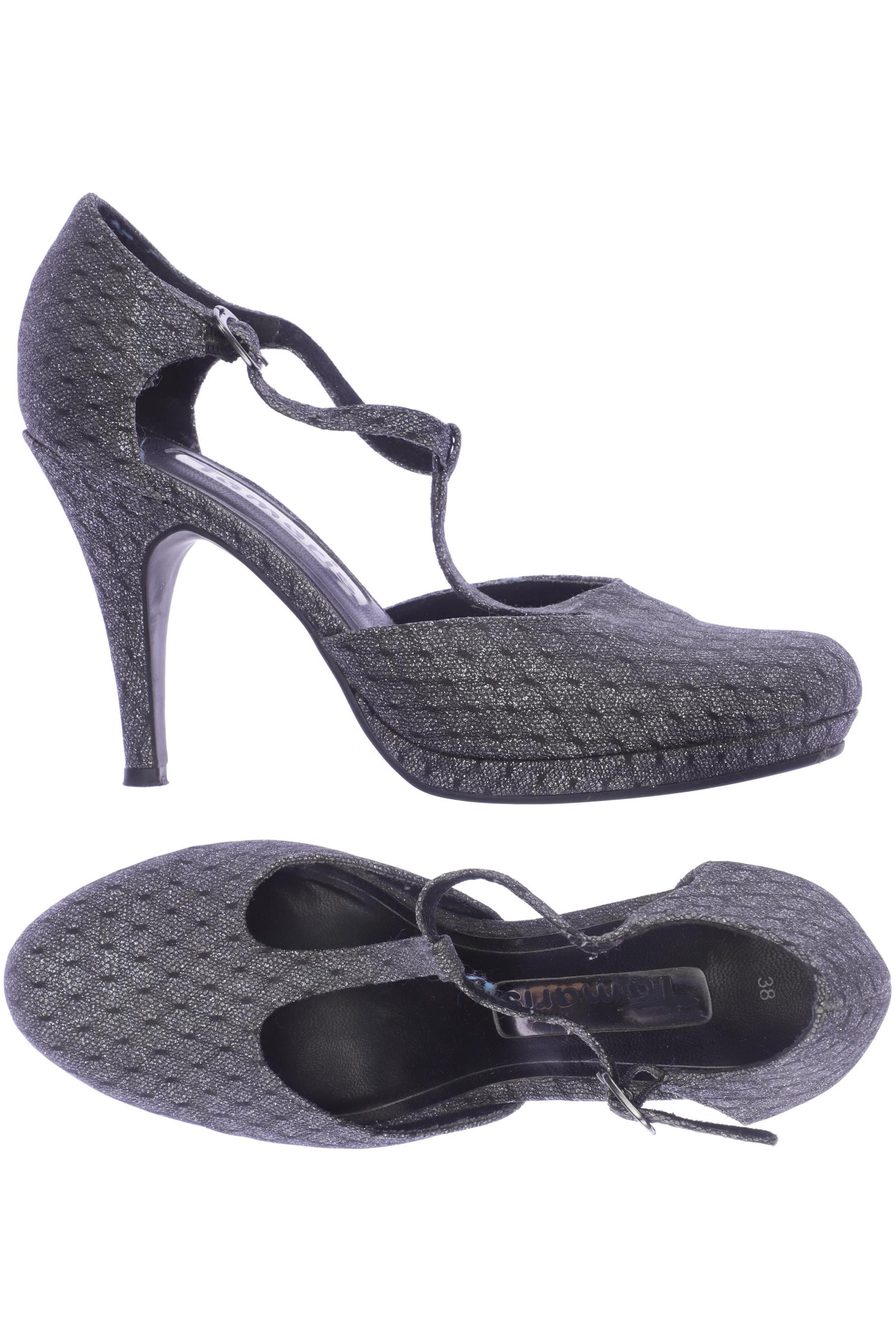 

Tamaris Damen Pumps, silber, Gr. 38