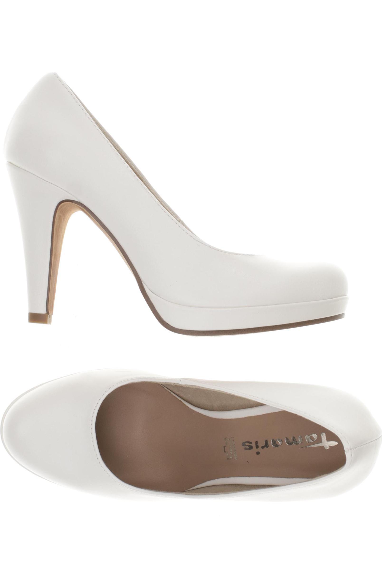 

Tamaris Damen Pumps, weiß, Gr. 37