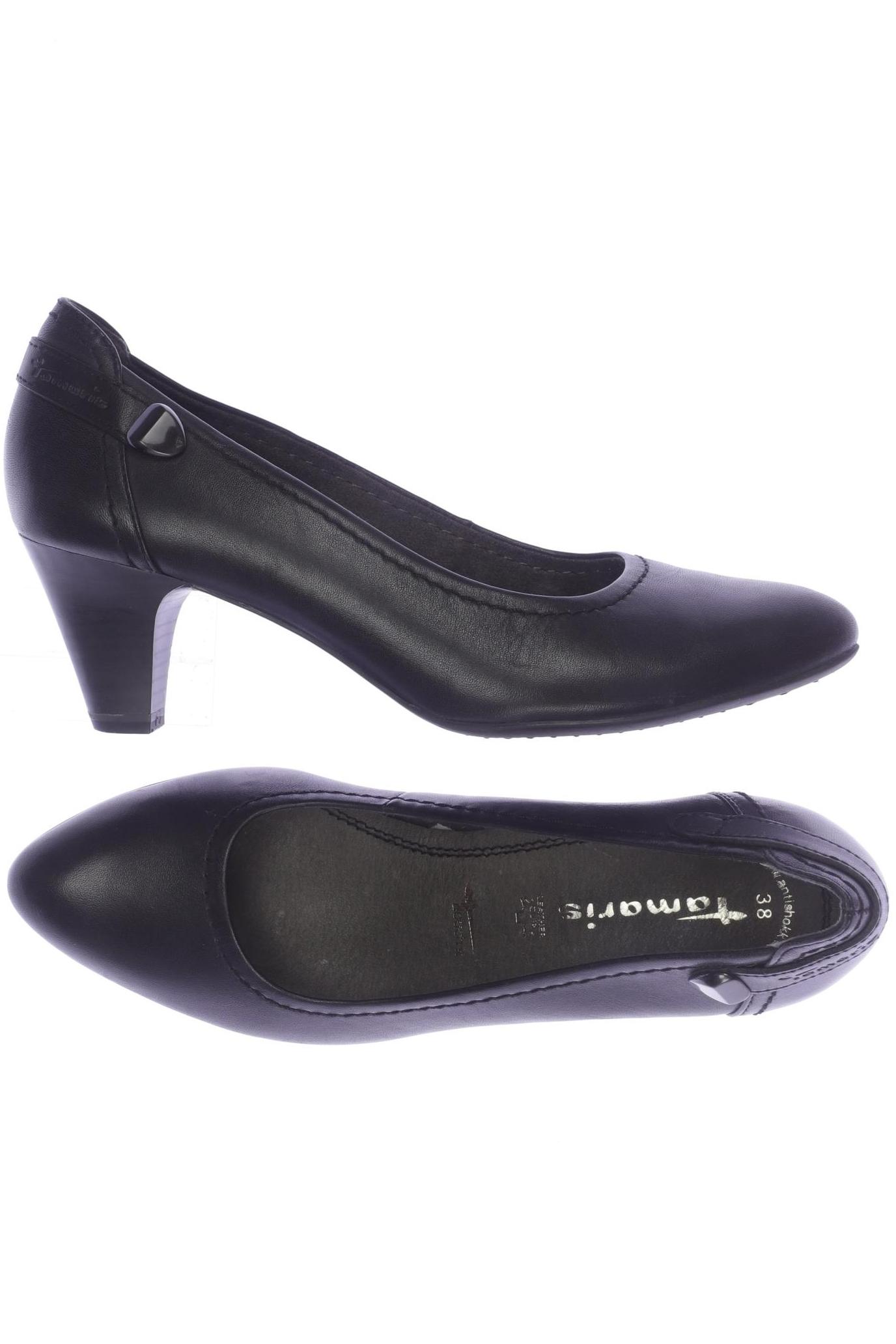 

Tamaris Damen Pumps, schwarz, Gr. 38