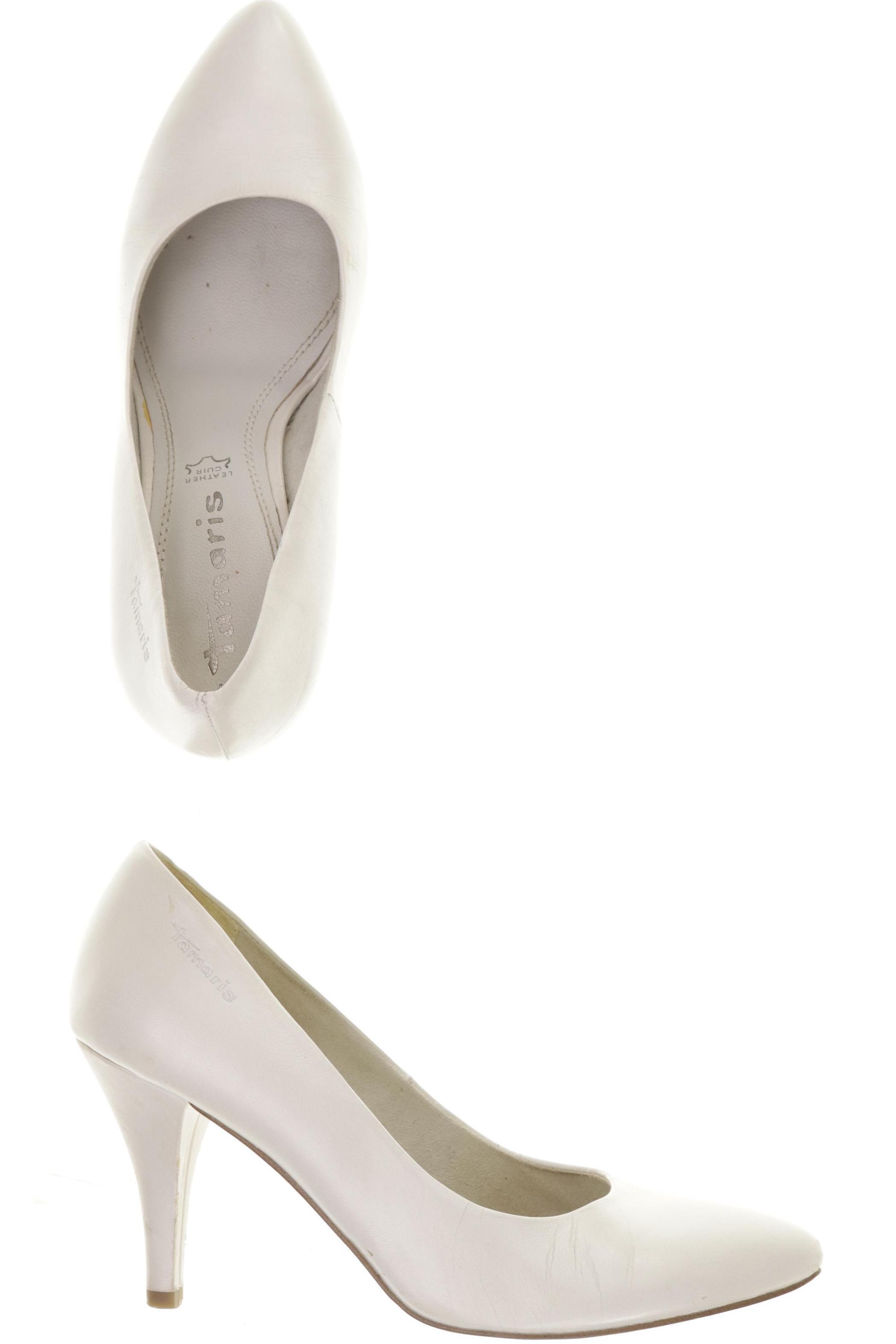 

Tamaris Damen Pumps, weiß, Gr. 37
