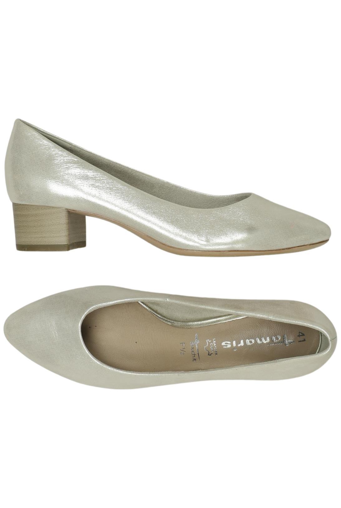 

Tamaris Damen Pumps, silber, Gr. 41