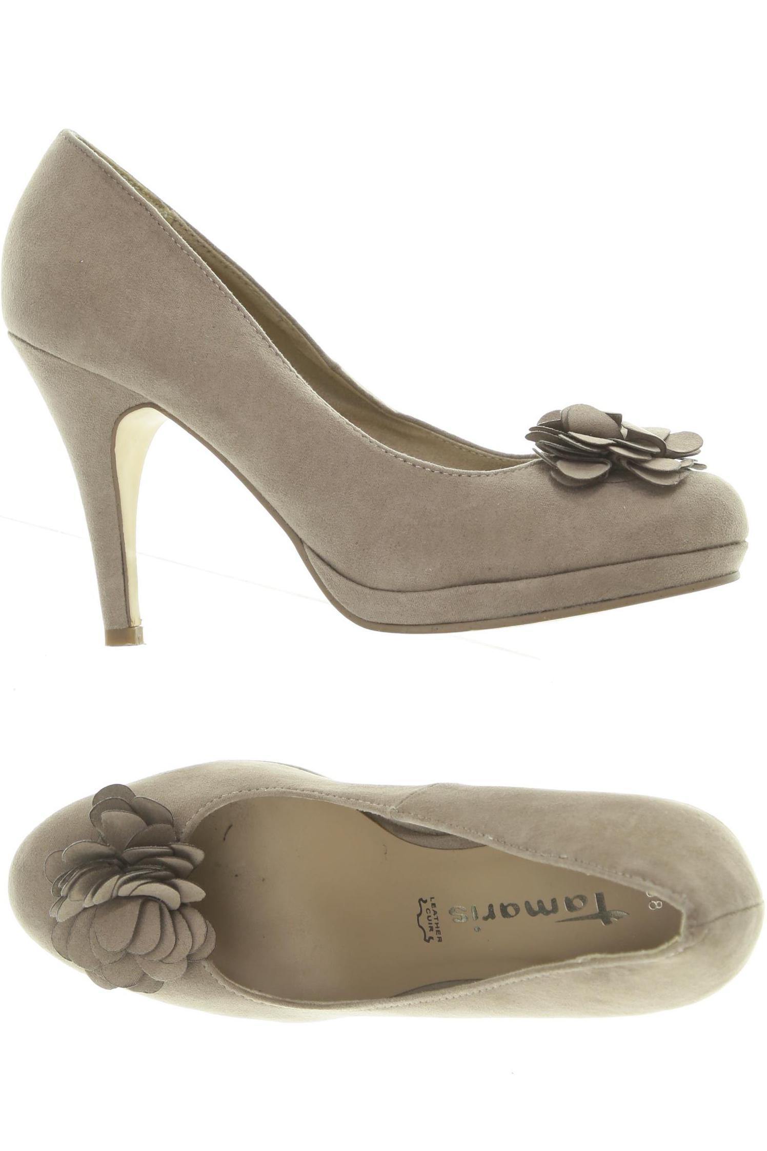 

Tamaris Damen Pumps, beige, Gr. 38
