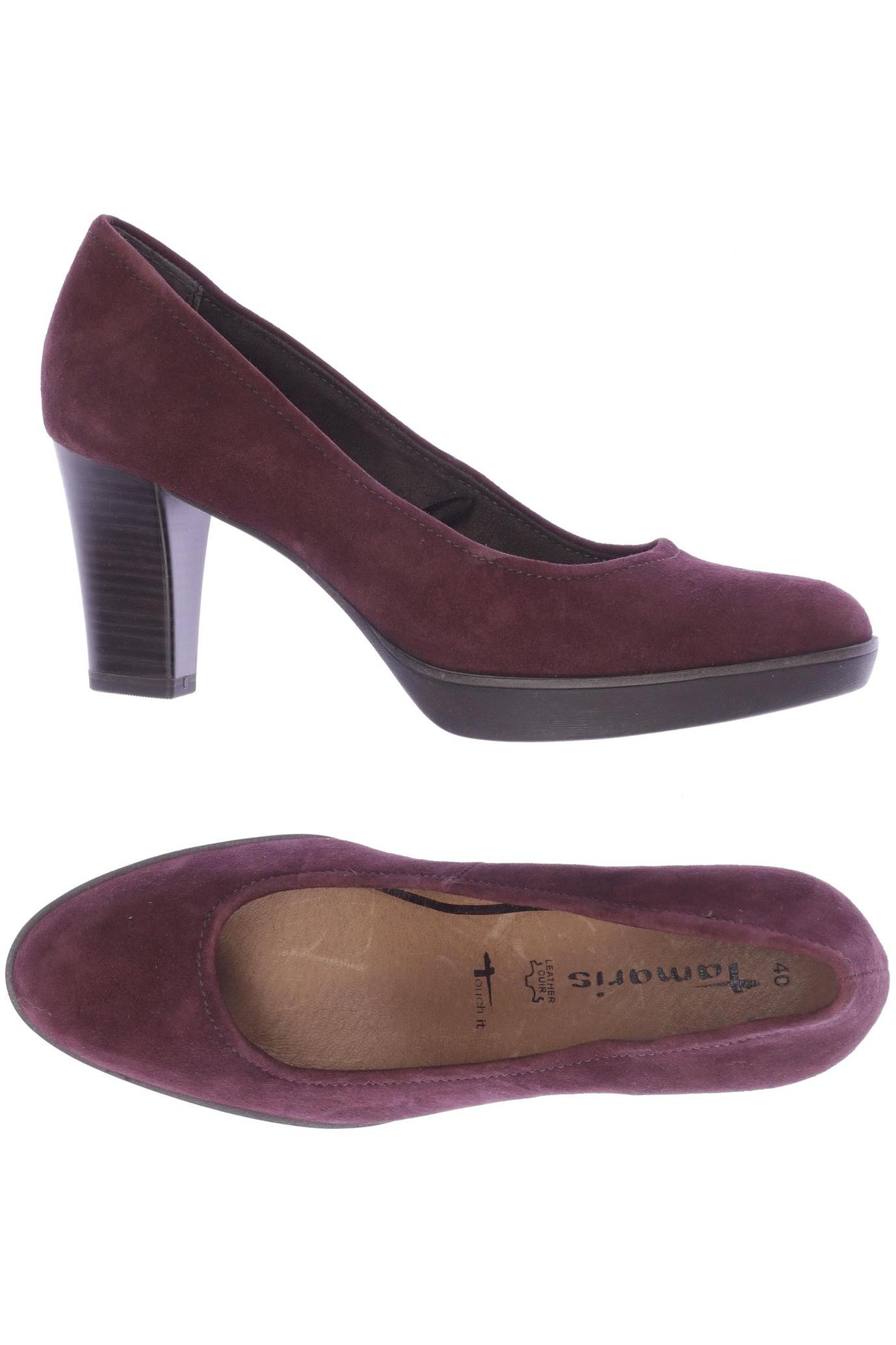 

Tamaris Damen Pumps, bordeaux, Gr. 40
