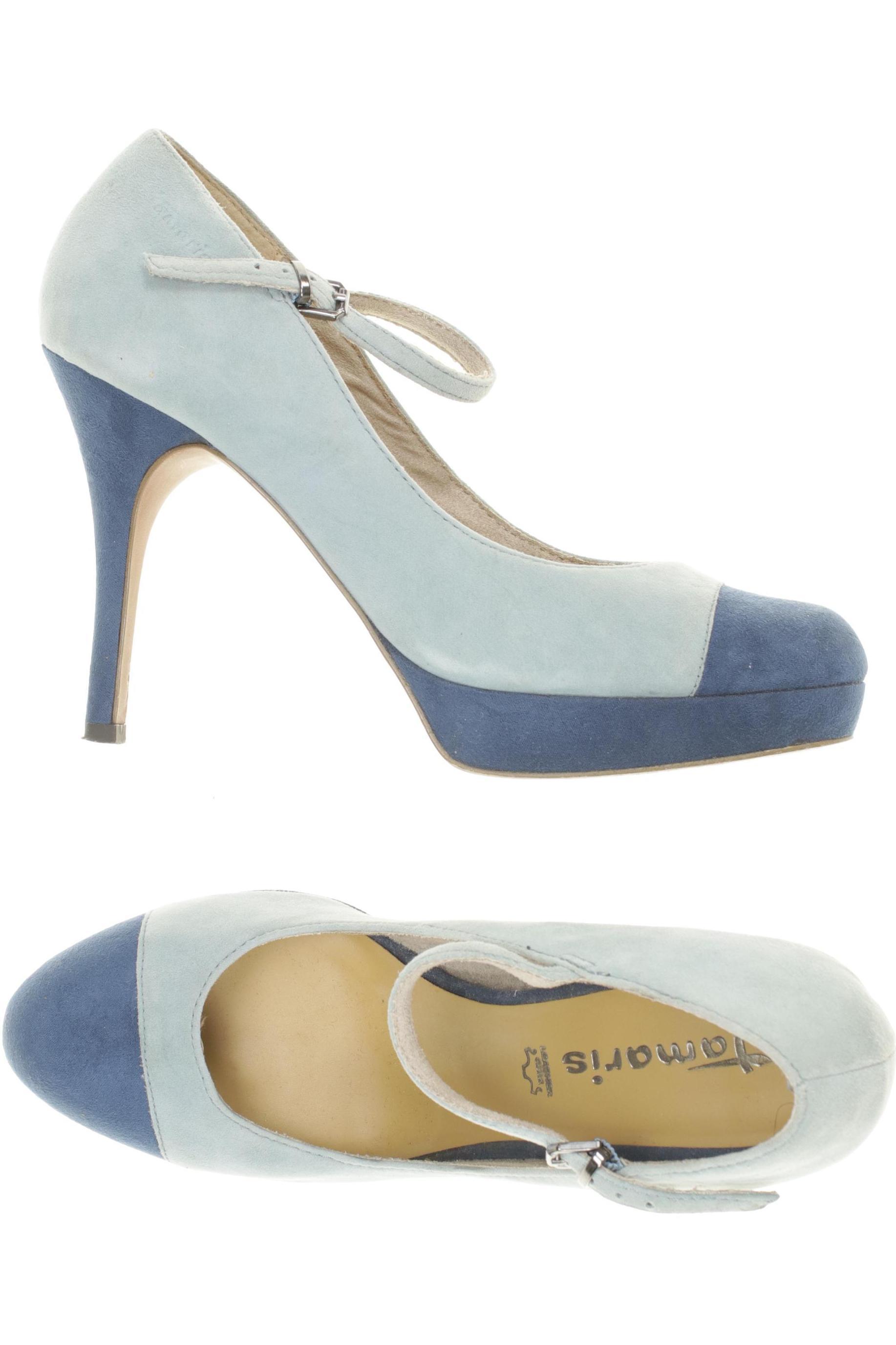 

Tamaris Damen Pumps, blau, Gr. 40