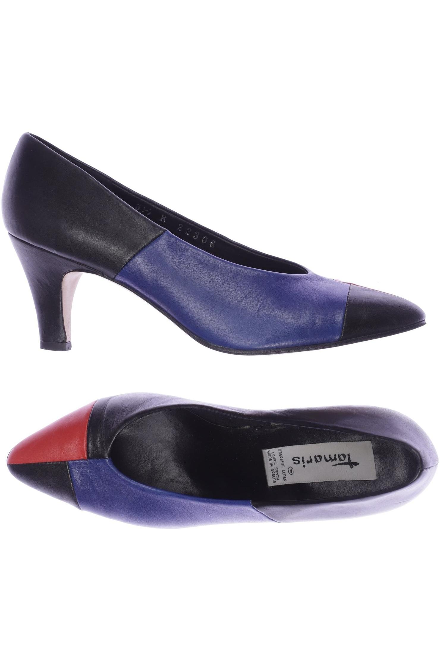 

Tamaris Damen Pumps, schwarz, Gr. 5.5