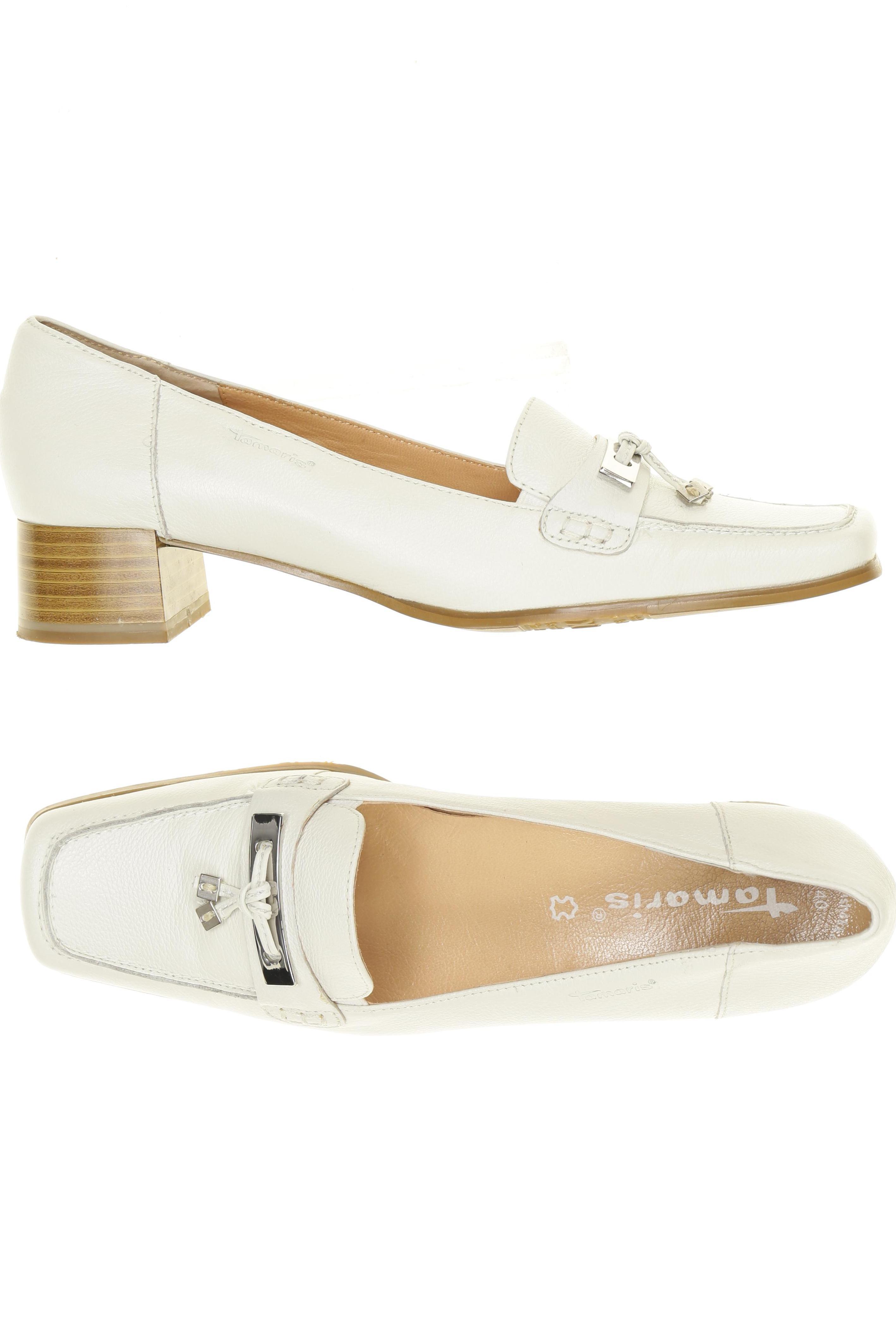 

Tamaris Damen Pumps, weiß, Gr. 40