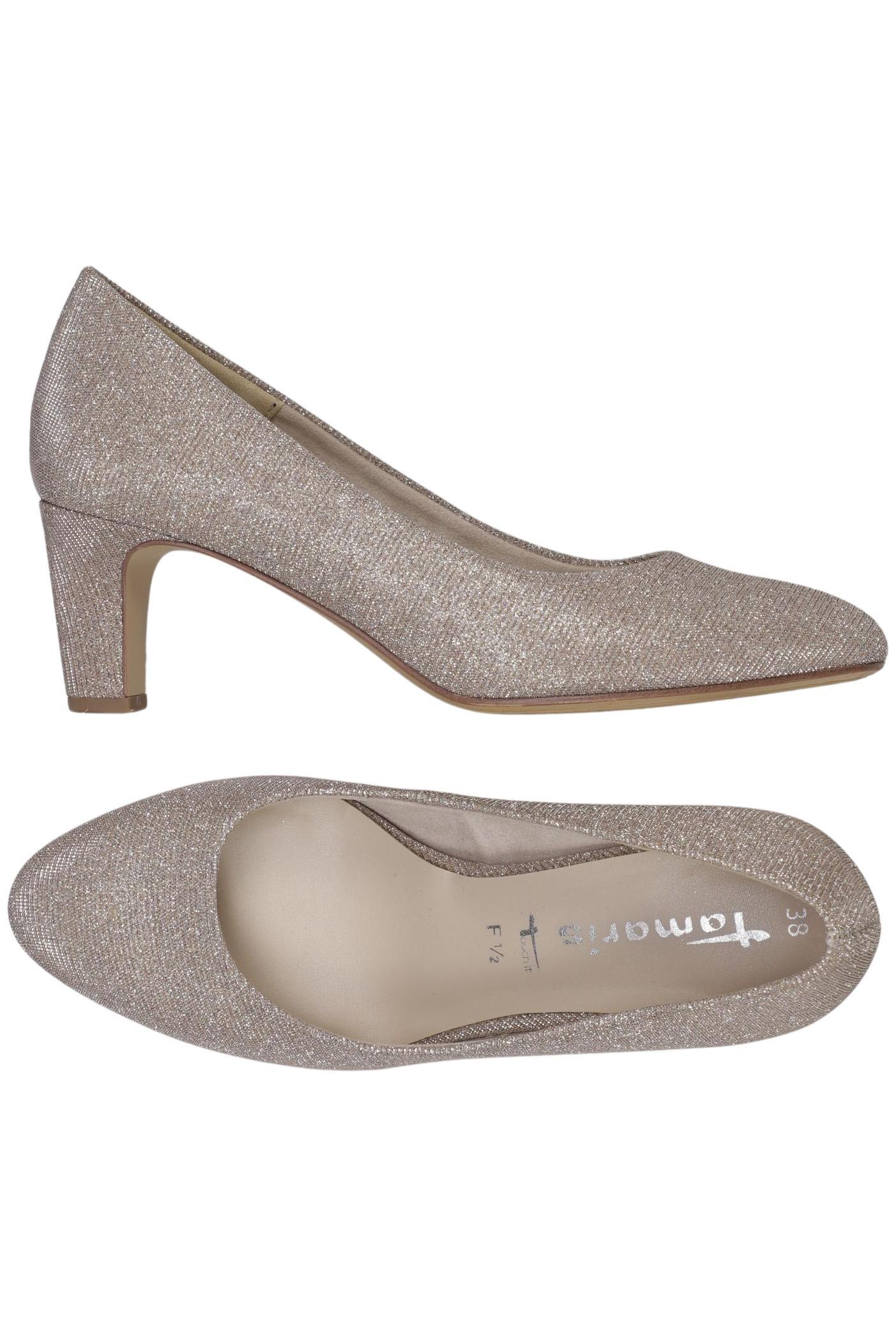 

Tamaris Damen Pumps, gold, Gr. 38