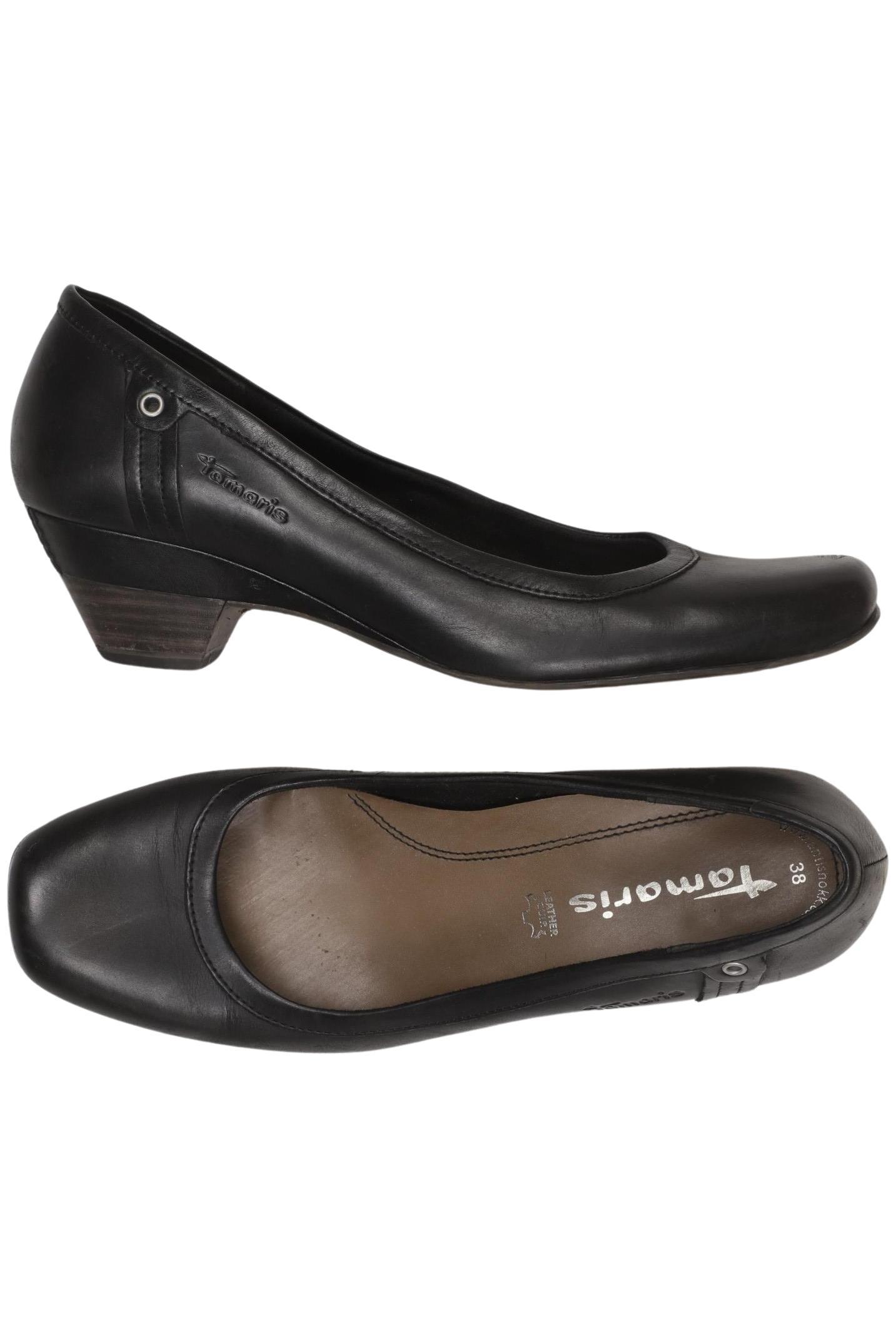 

Tamaris Damen Pumps, schwarz, Gr. 38