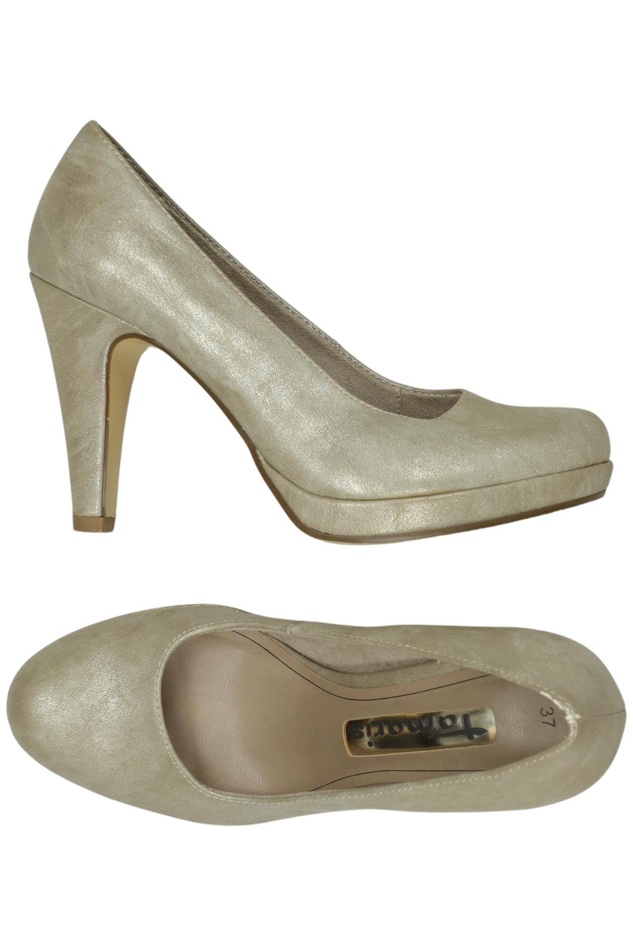 

Tamaris Damen Pumps, gold, Gr. 37