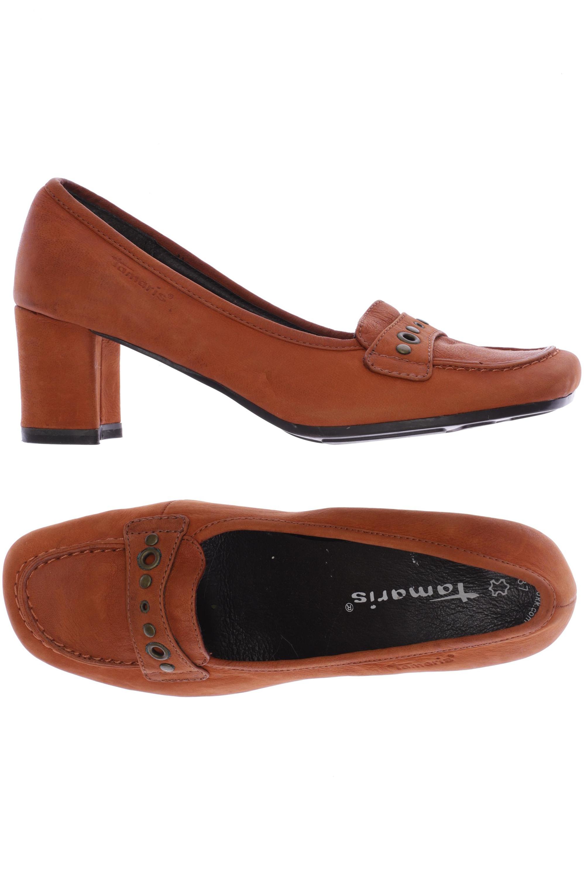 

Tamaris Damen Pumps, orange, Gr. 37