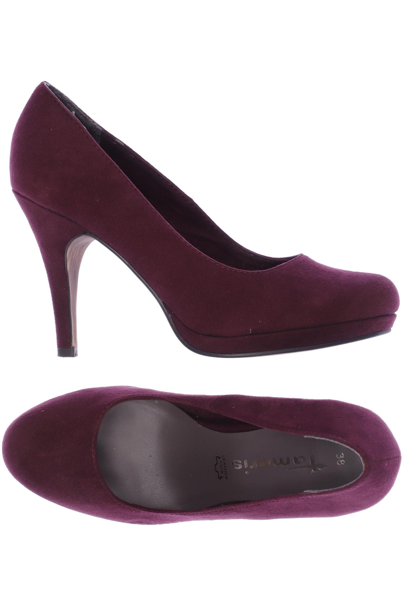 

Tamaris Damen Pumps, bordeaux, Gr. 38