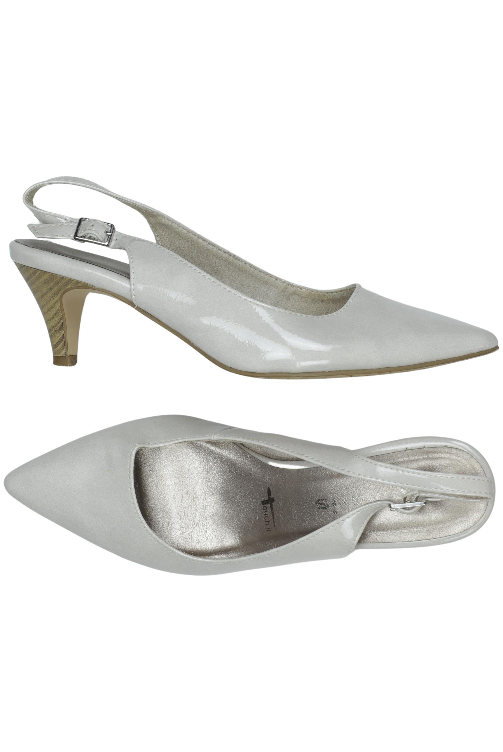 

Tamaris Damen Pumps, weiß, Gr. 39