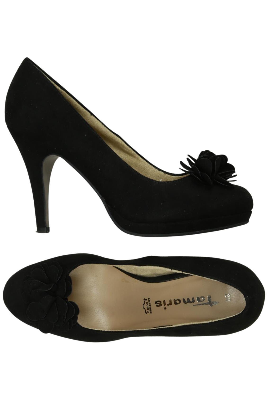 

Tamaris Damen Pumps, schwarz, Gr. 38
