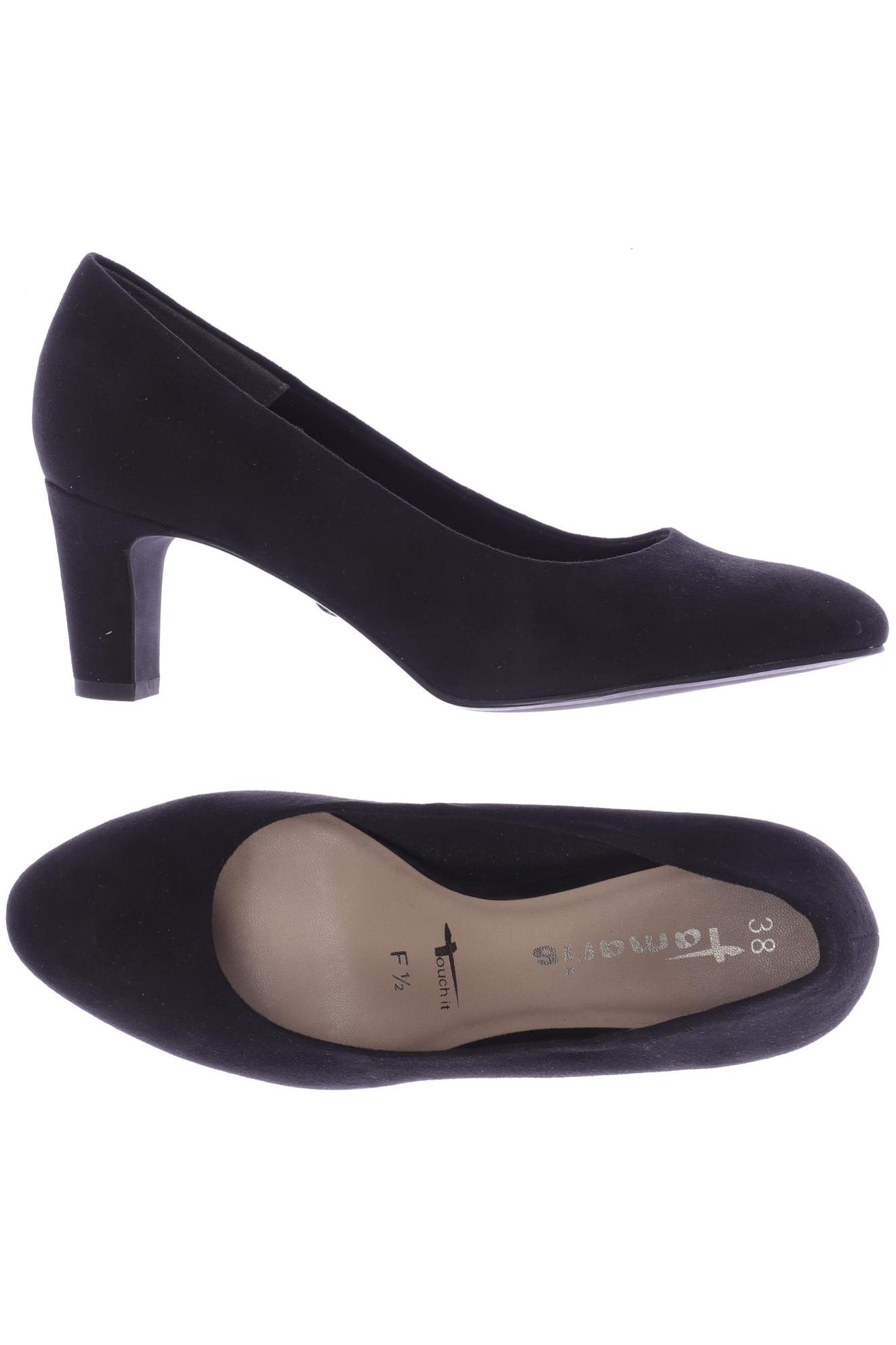

Tamaris Damen Pumps, schwarz, Gr. 38
