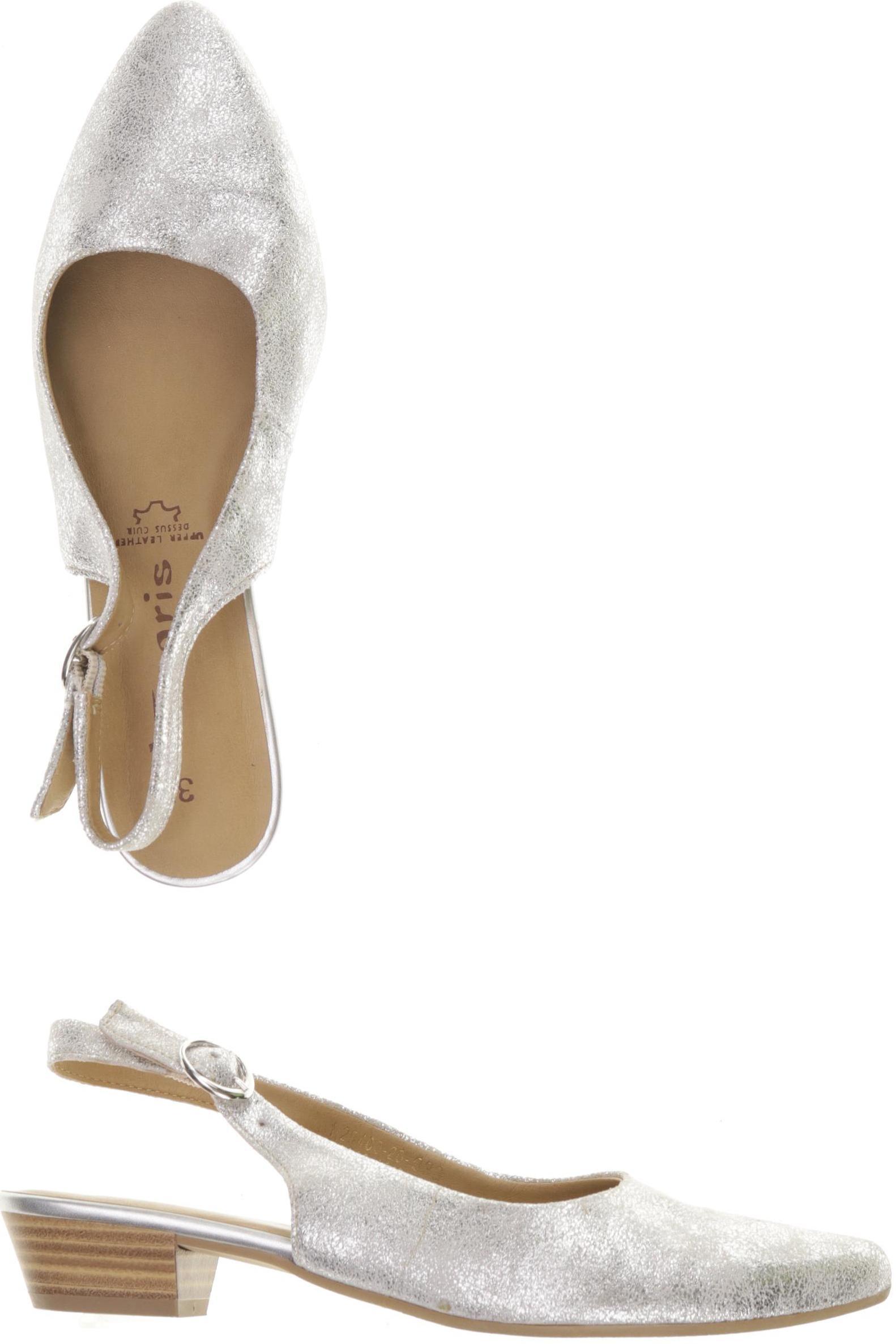 

Tamaris Damen Sandale, silber, Gr. 37