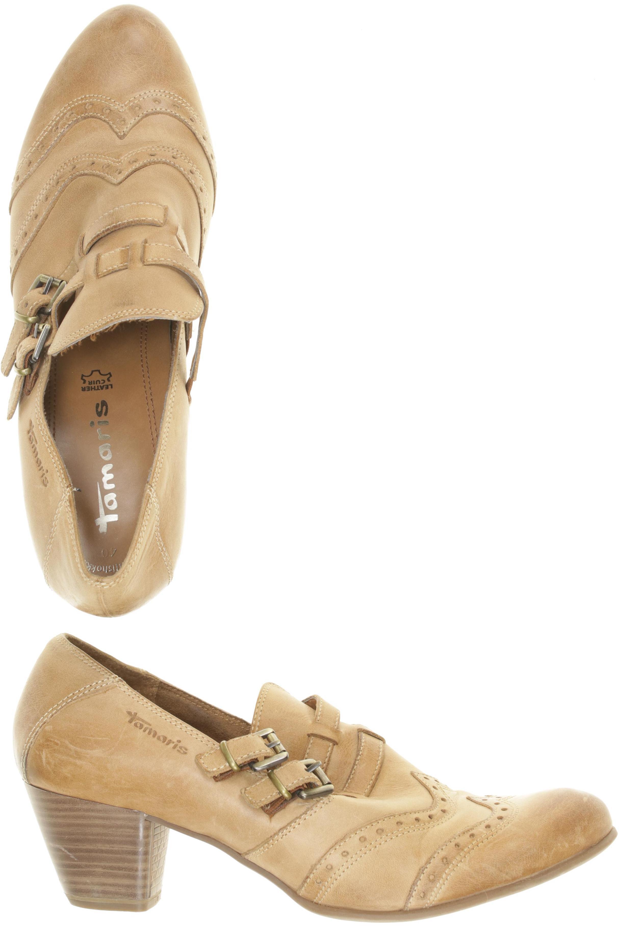 

Tamaris Damen Pumps, beige, Gr. 40