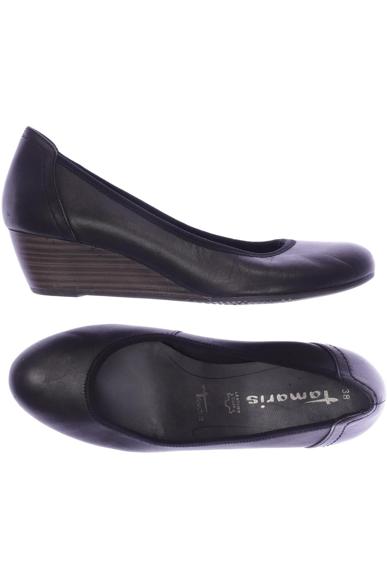 

Tamaris Damen Pumps, schwarz, Gr. 38