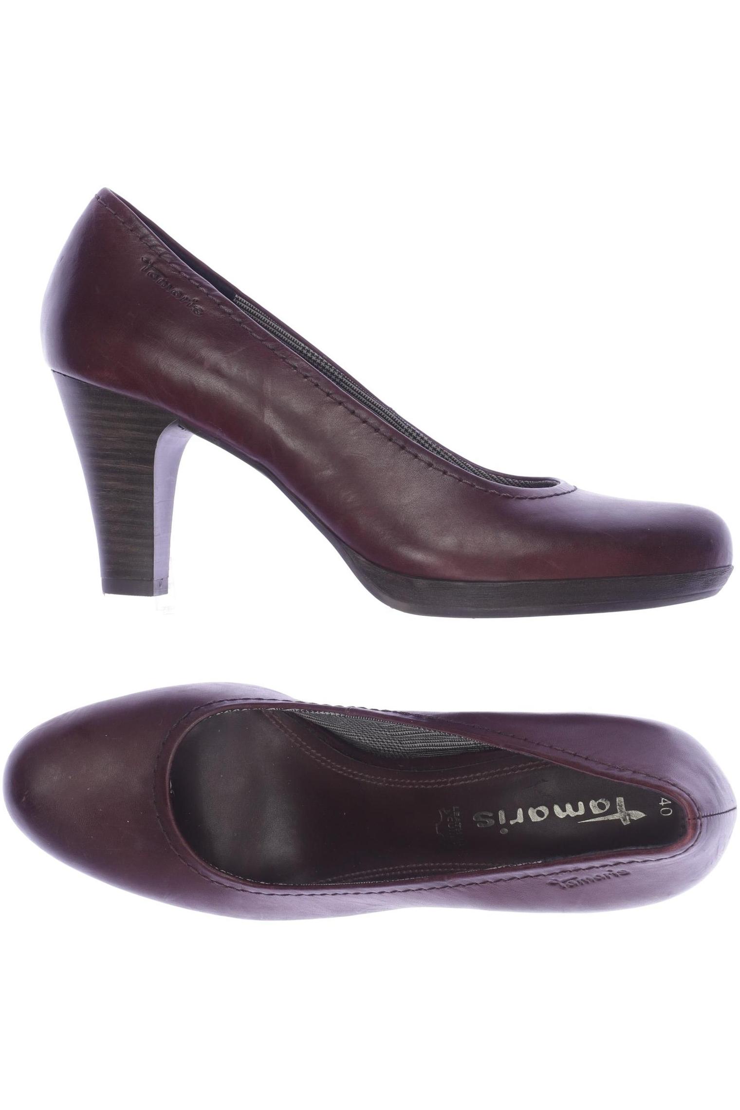 

Tamaris Damen Pumps, bordeaux, Gr. 40
