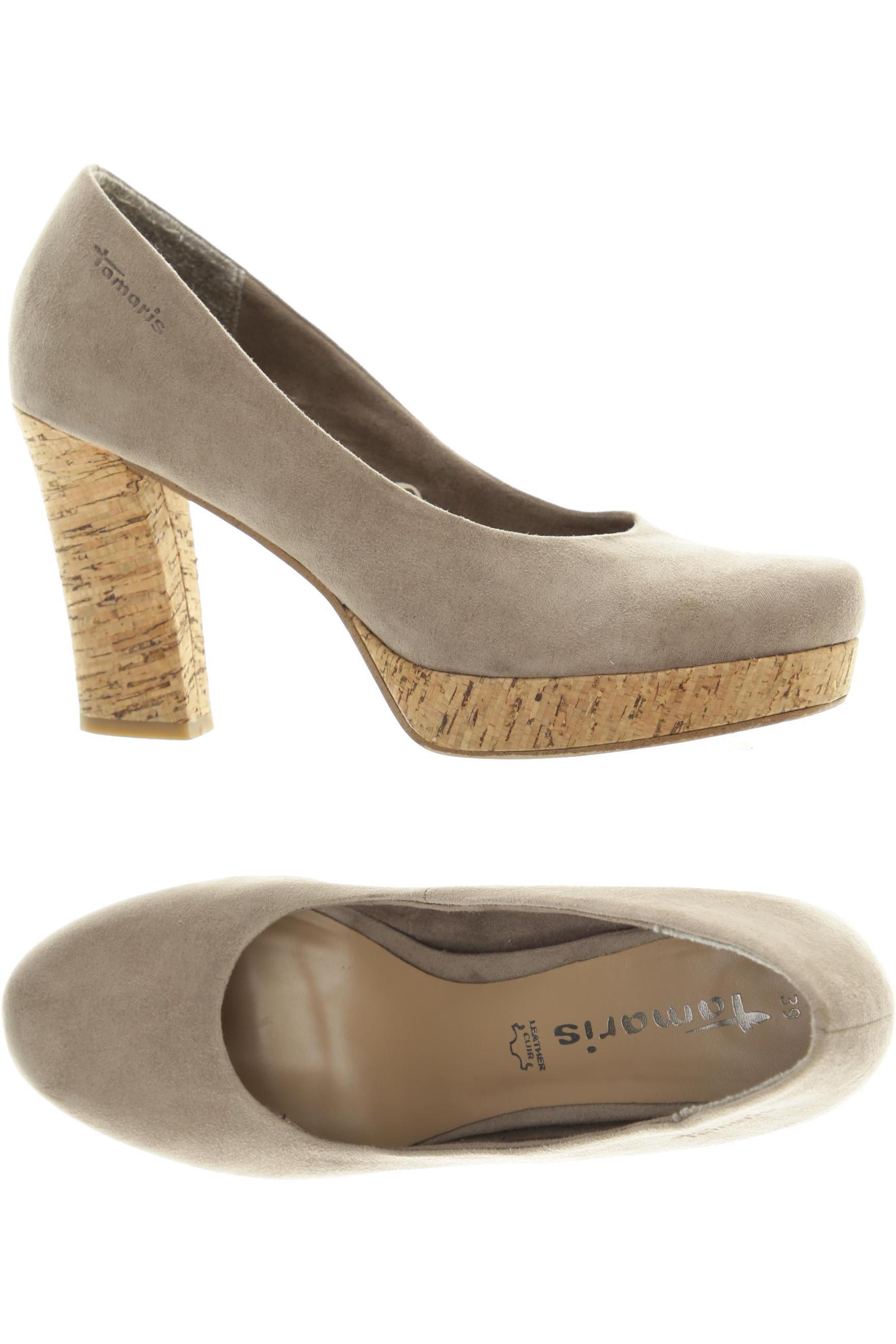 

Tamaris Damen Pumps, beige, Gr. 39